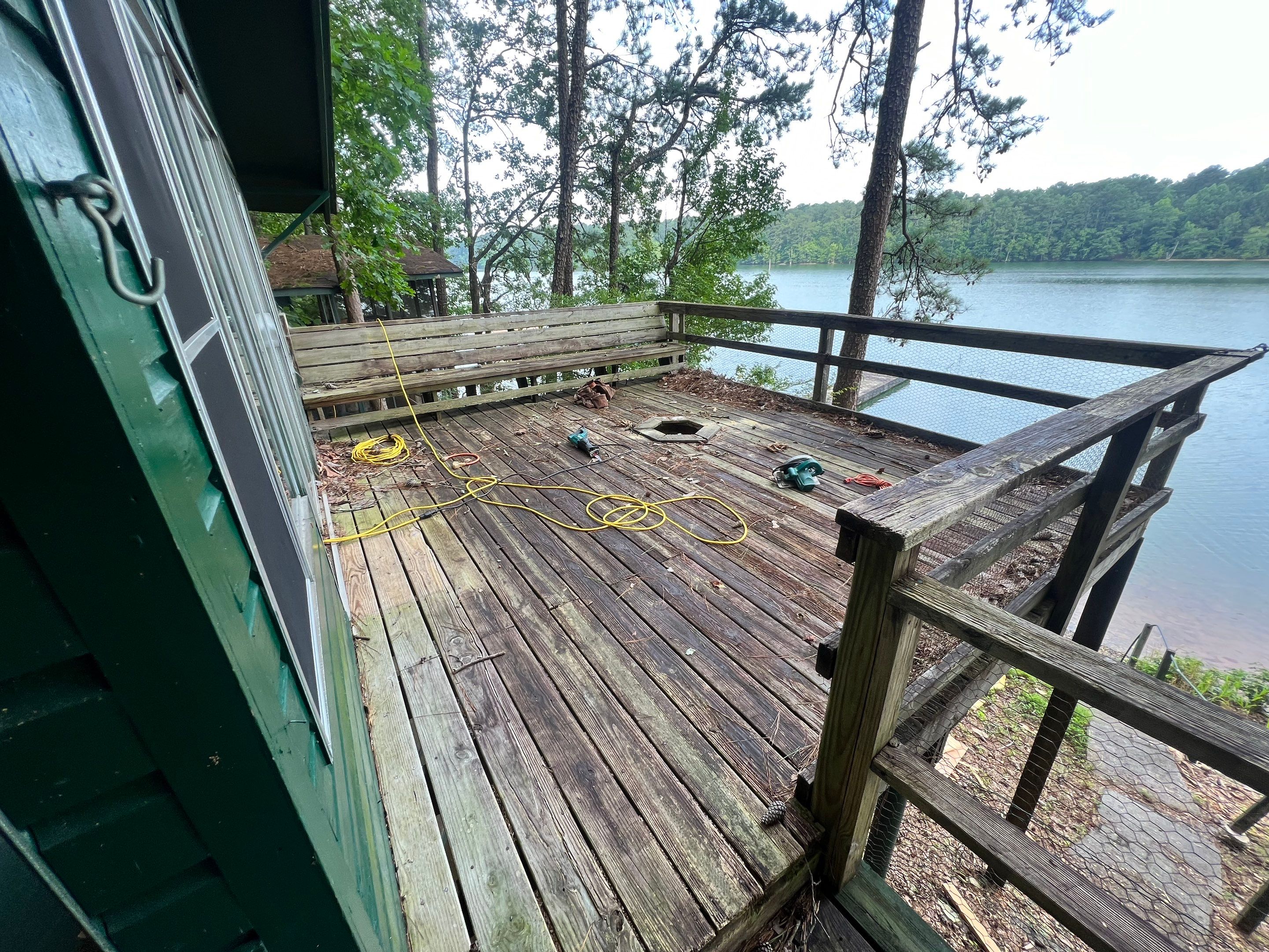 Lakefront Room Addition and Custom Deck Build in Acworth by Swift Home Renovations 