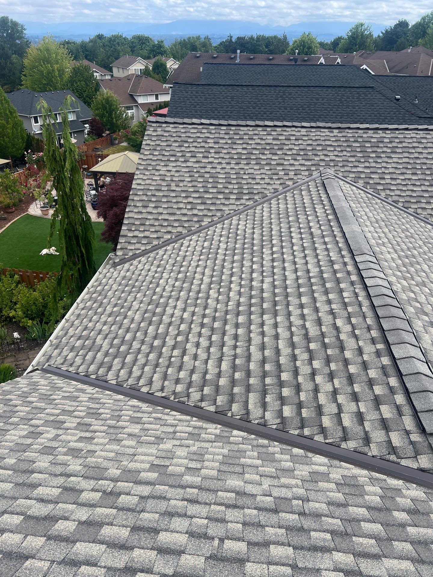 Residential Roofing Installation using GAF UHDZ Shingles by Roofing Formula LLC
