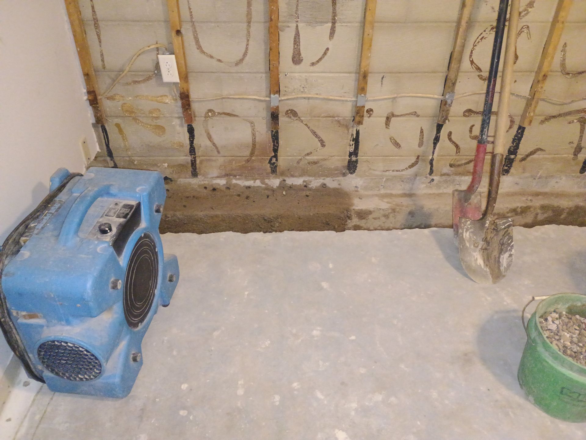 Drain tile for Kael in New Brighton by Waterproofing Northeast