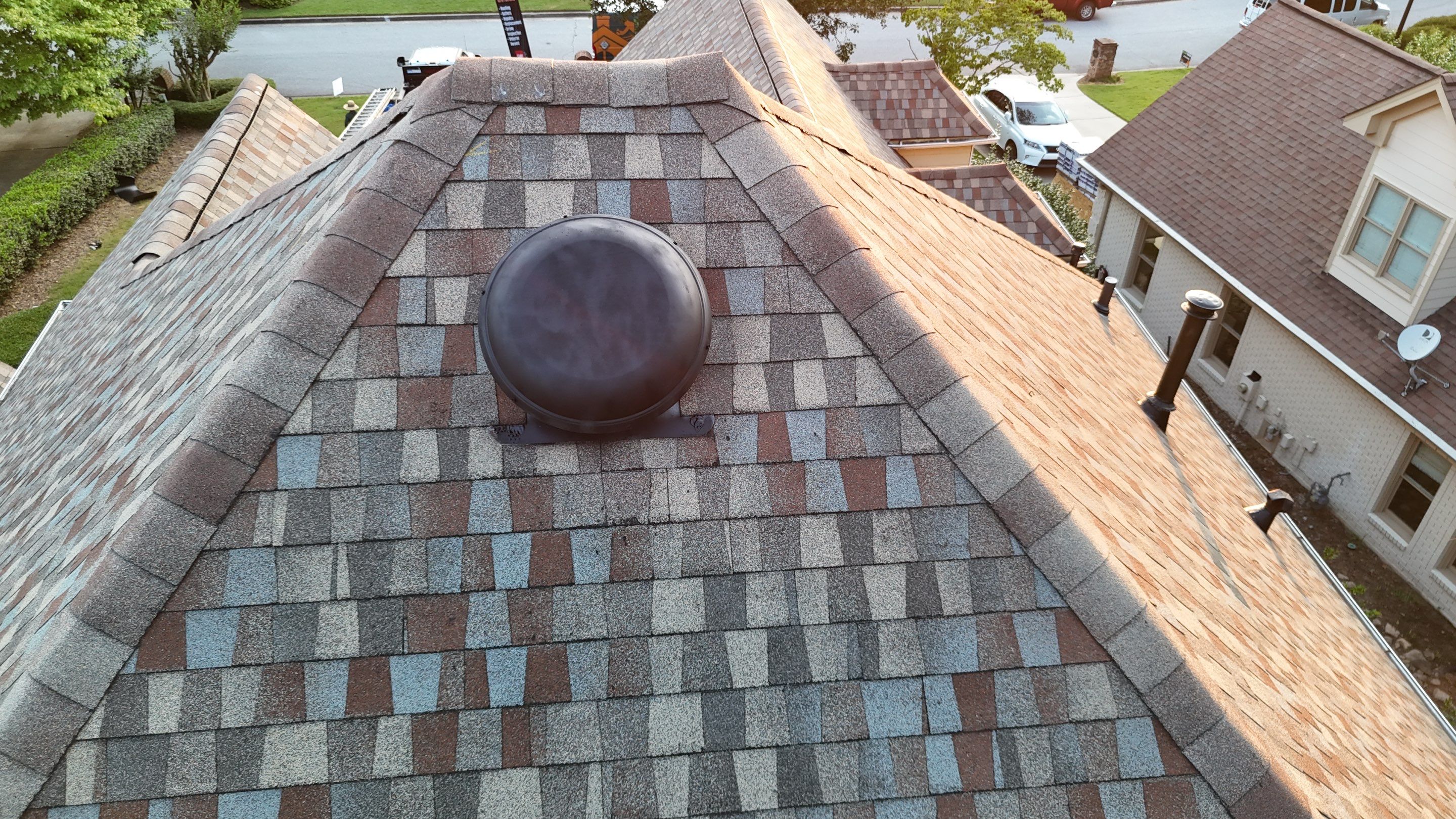 Dunwoody Mill Ct Roof & Chimney Cap Replacement  by Dom Roofing & Restoration