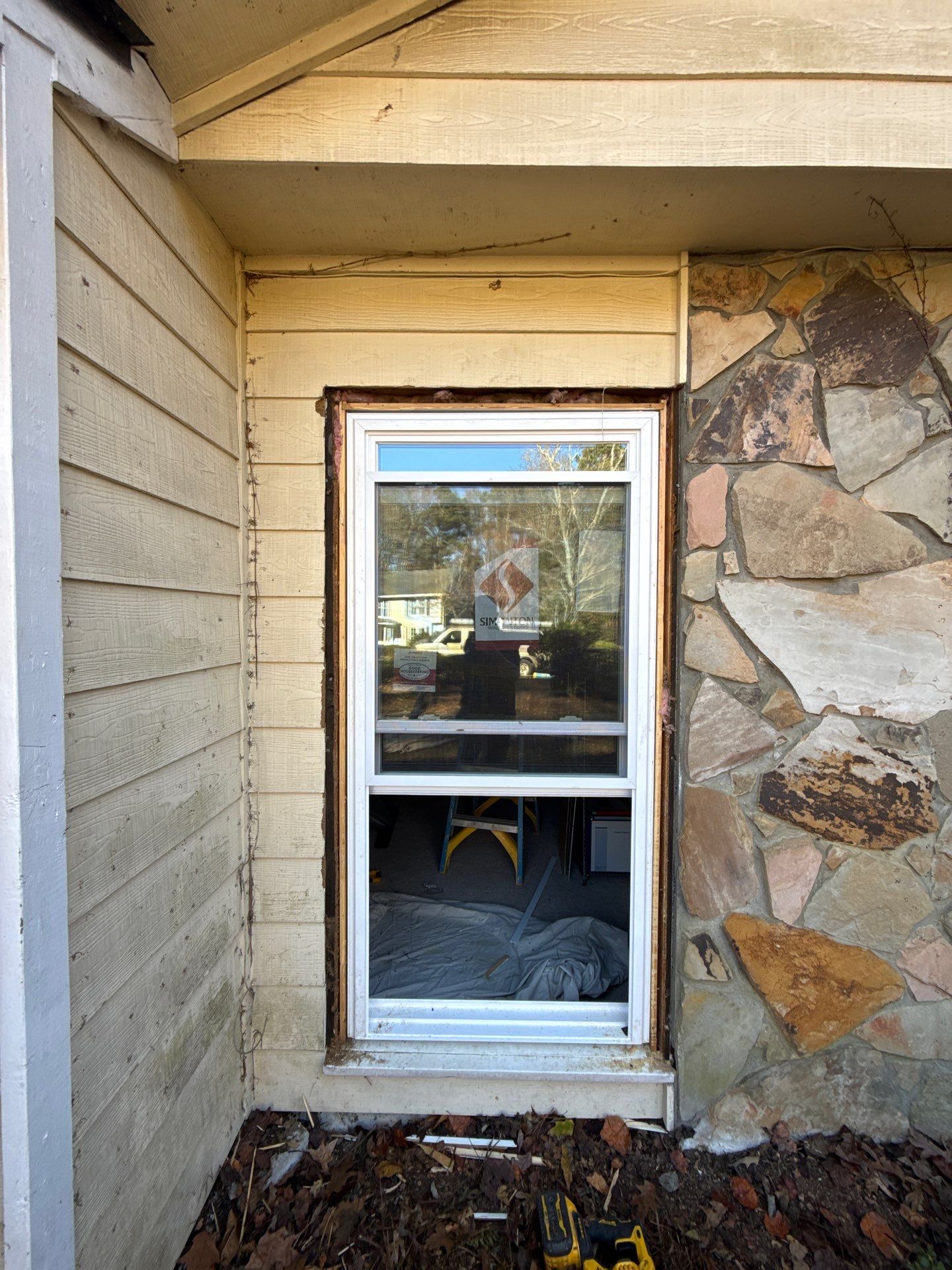 Norcross Exterior Remodel With New Lap Siding and Window Installation by Swift Home Renovations
