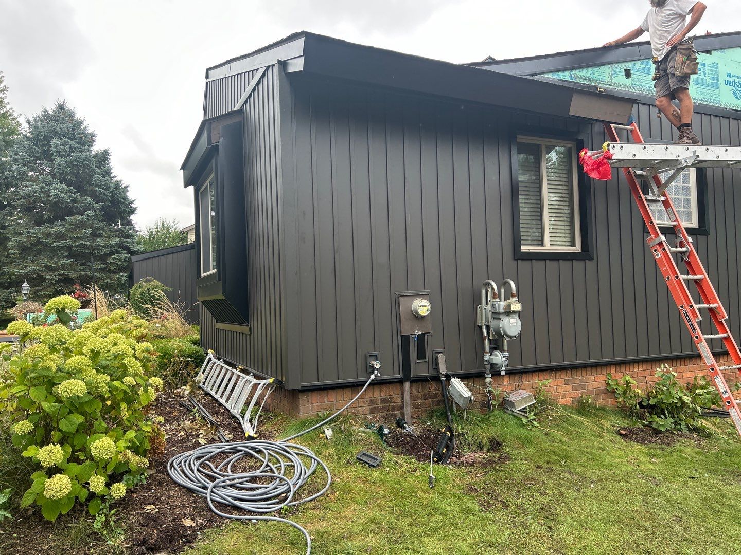 Siding Replacement using Alside 7" B&B by 180 Contractors