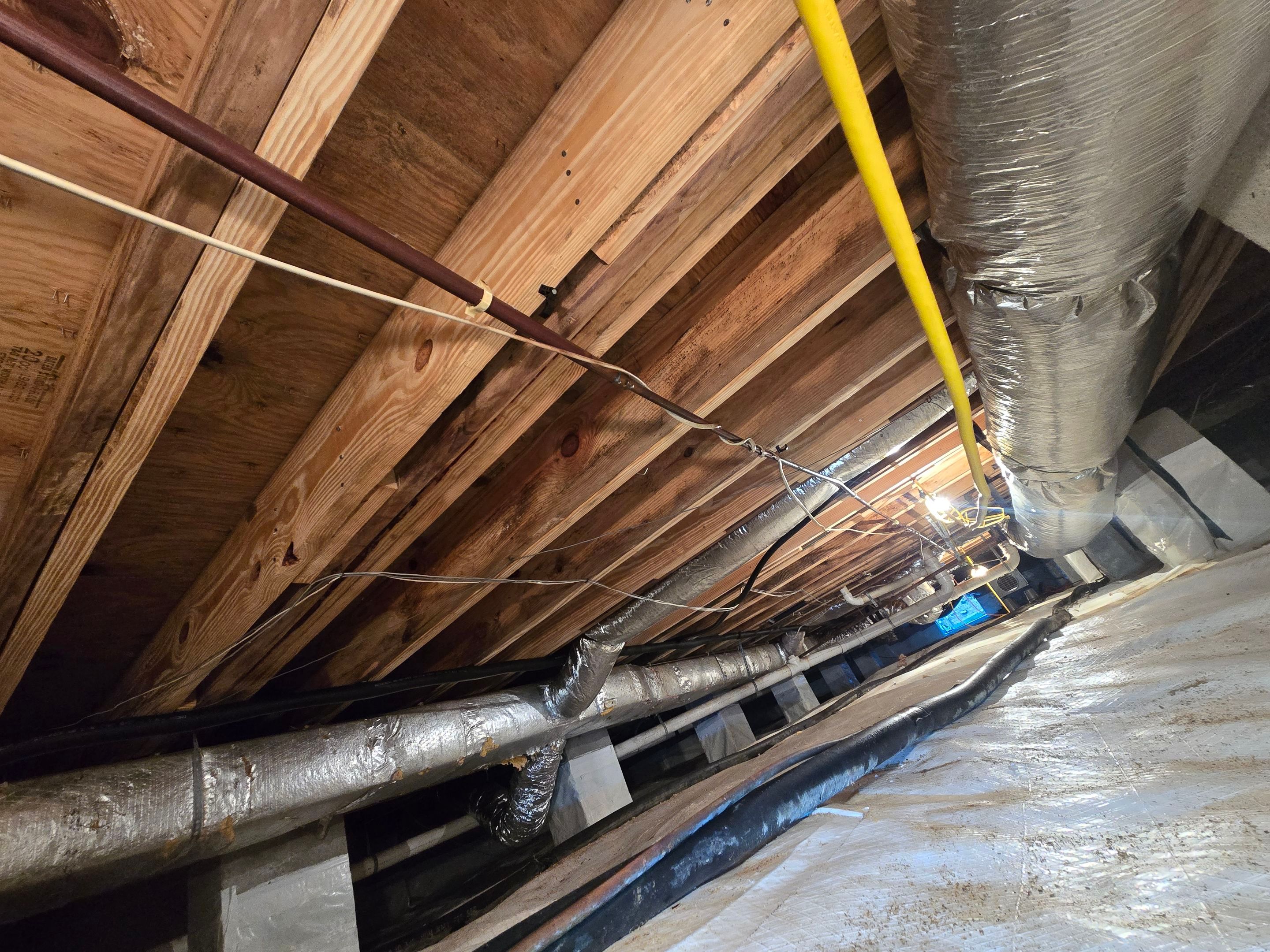 Project in Williamsburg by Patriot Crawl Space Repairs