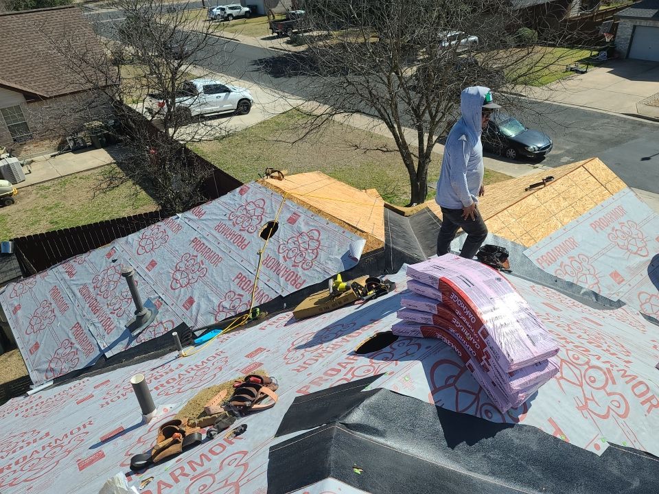 Residential Roofing Replacement and Decking Repair in Georgetown by Caliber Restoration LLC
