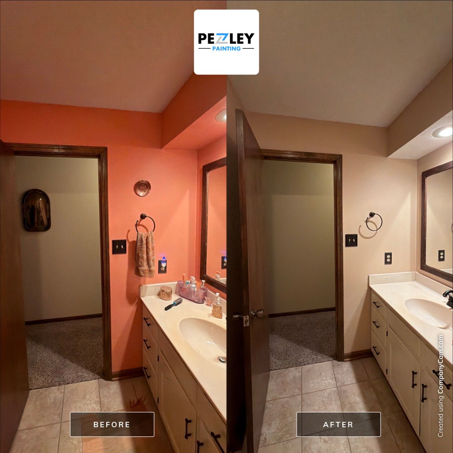 Interior Repaint off Tower Dr by Pezley Painting