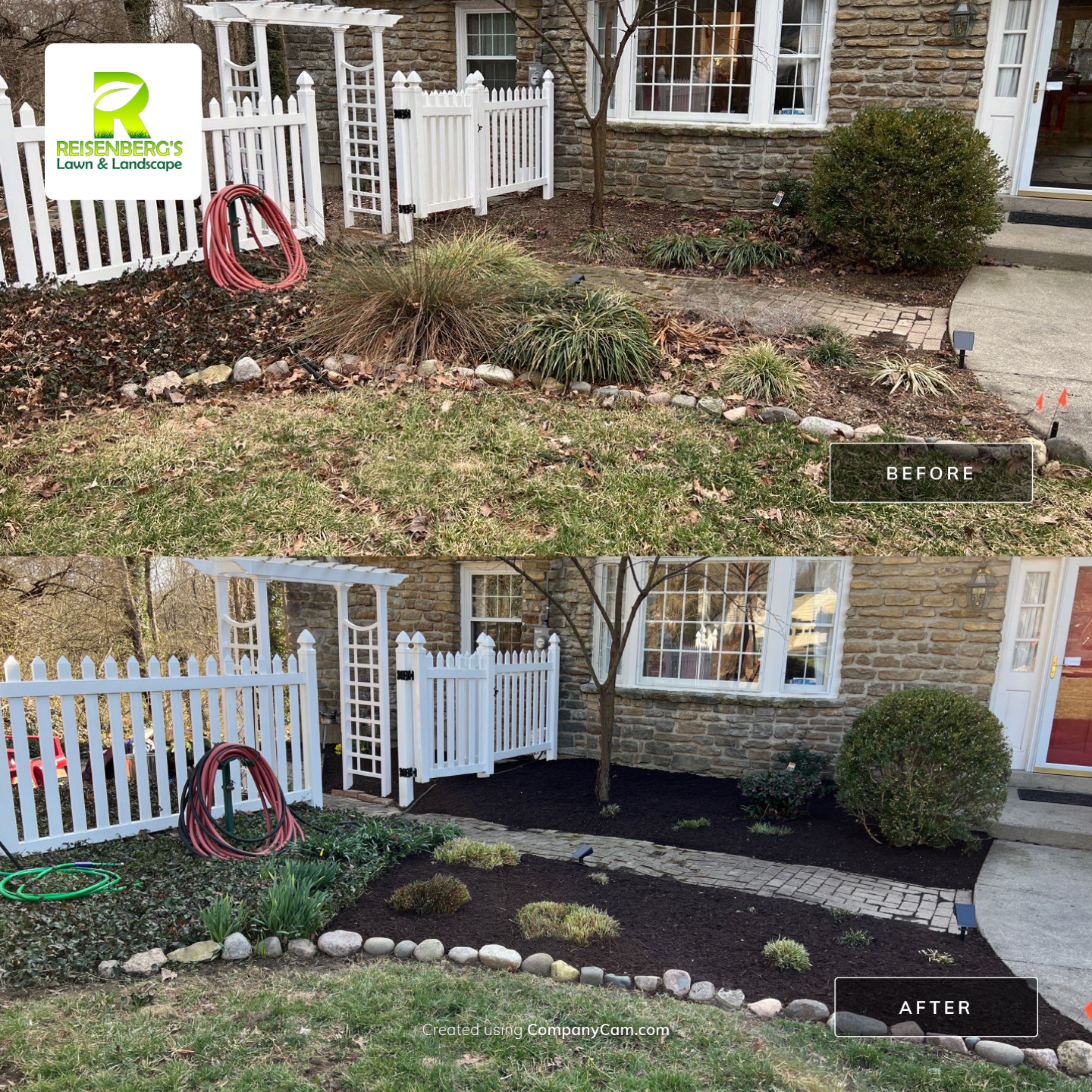Spring Clean Up, Edge, & Mulch by Reisenberg’s Lawn & Landscape, LLC