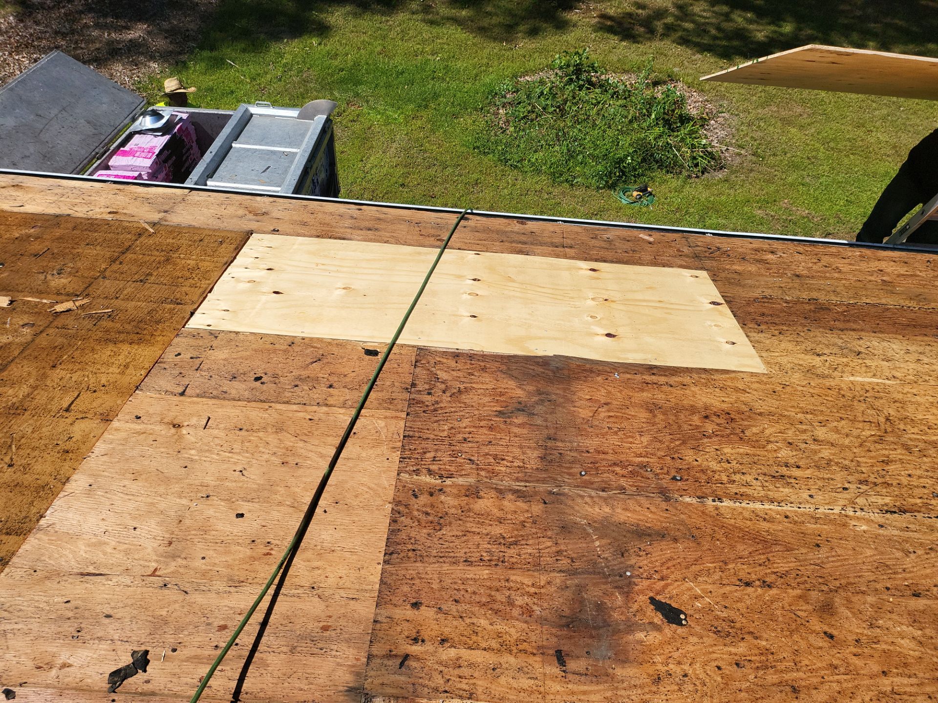 Commercial Roofing Installation using Owens Corning TruDefinition Duration AR - Harbor Blue by A Plus Exterior