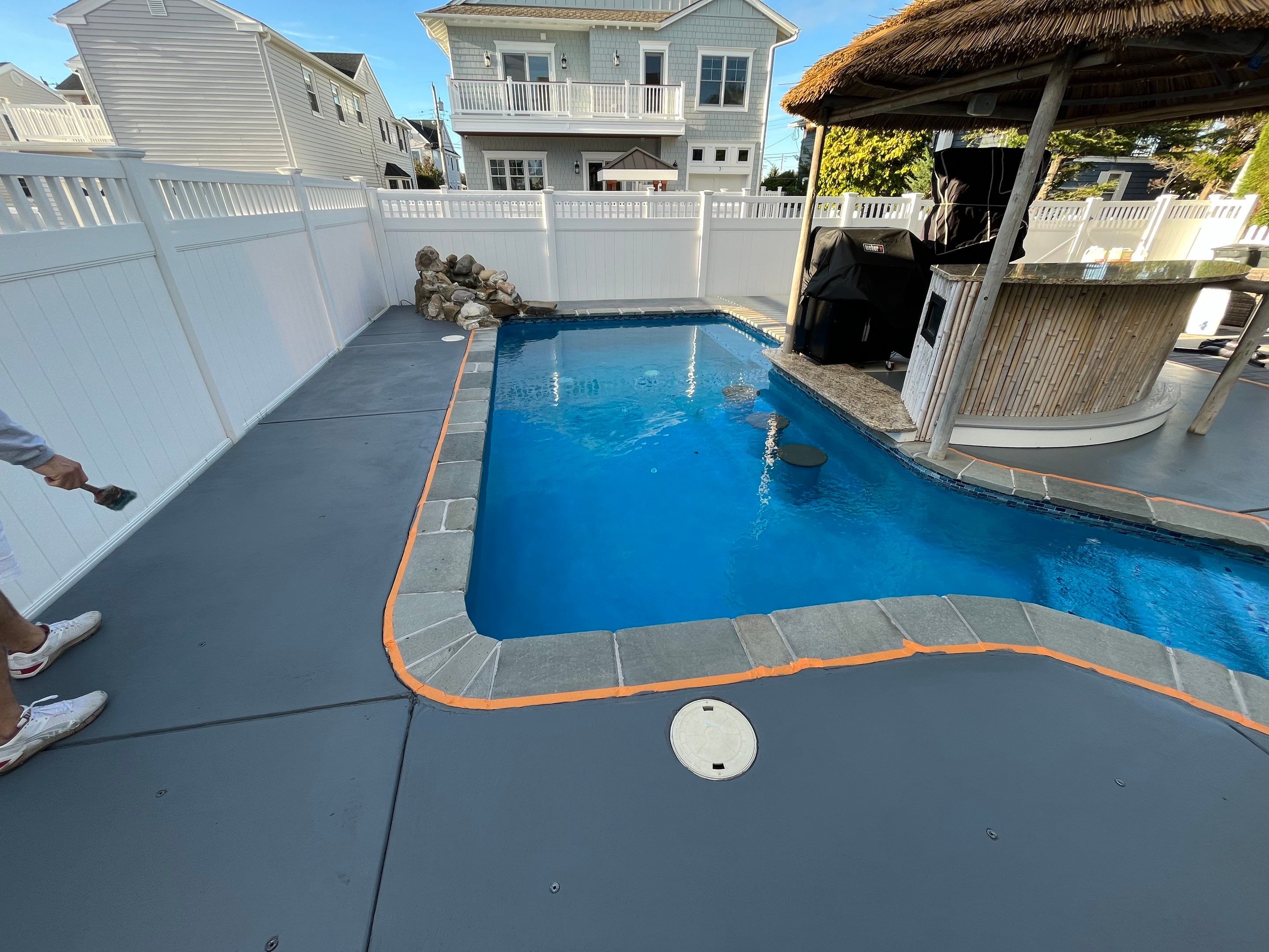 Pool Deck Restauration by Fresh Coat Works LLC