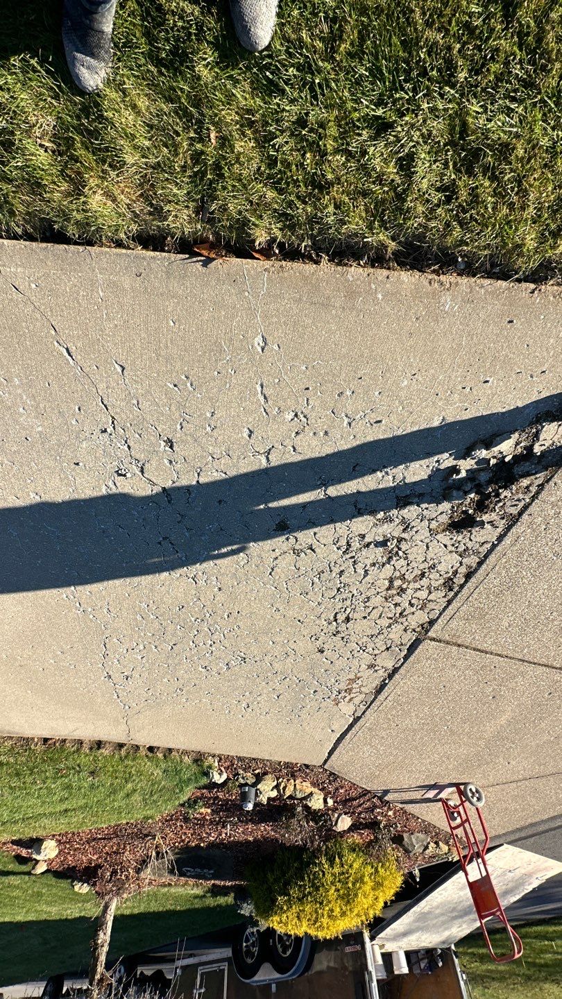 Twilight Driveway Project in Bridgeville by Floors in a Day, Inc