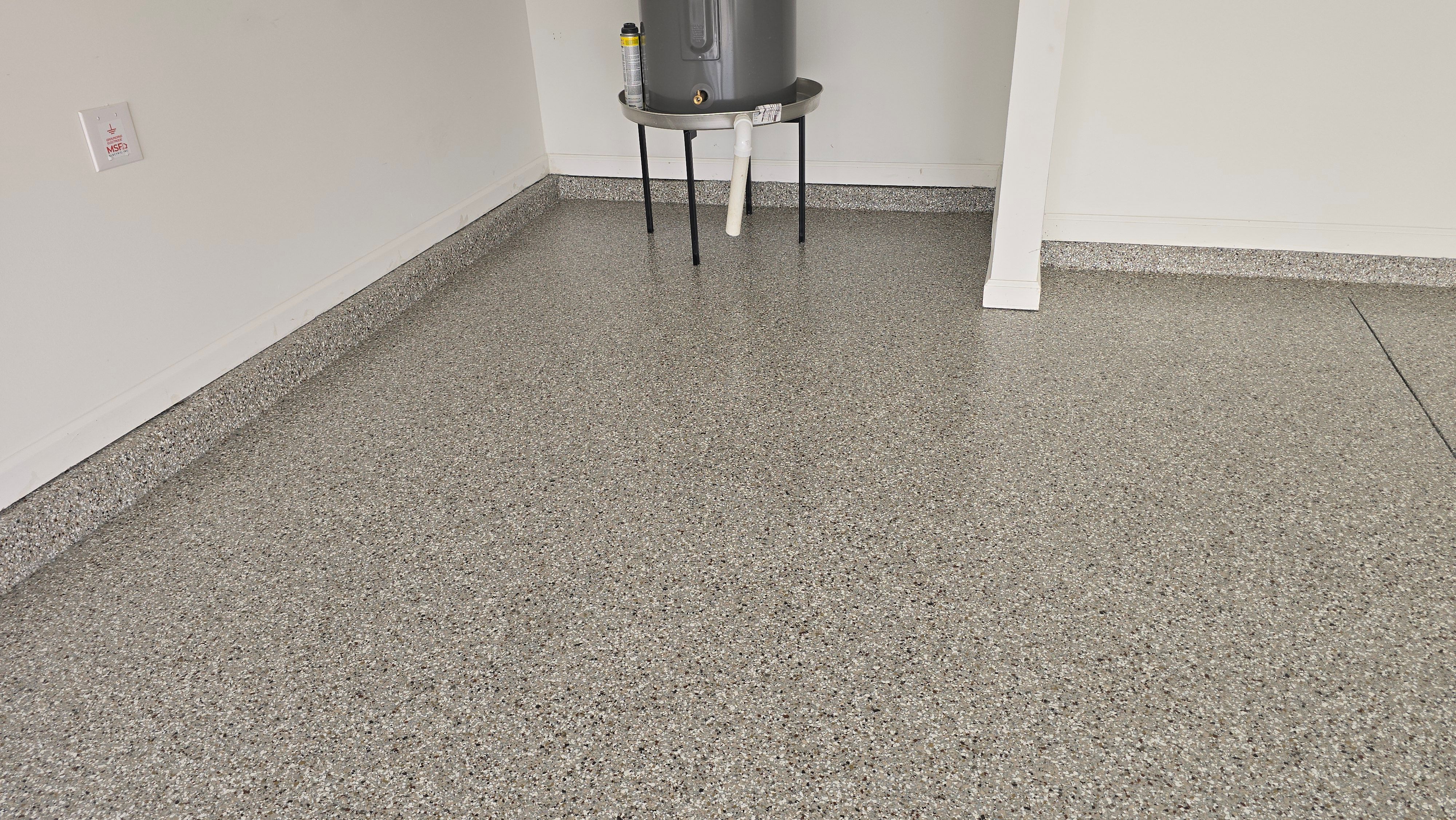 Garage Using Creekbed by Elite Floor Solutions