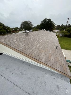 Residential Roofing Installation using Owens Corning Three Tab Shingles
