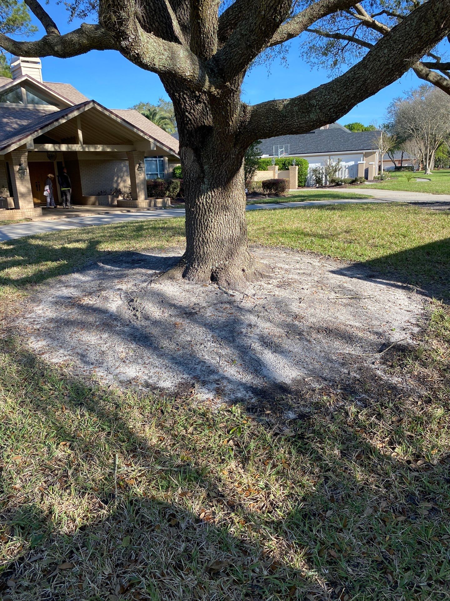 Deerwood Resident | Pine Bark Install by ProGreen Services