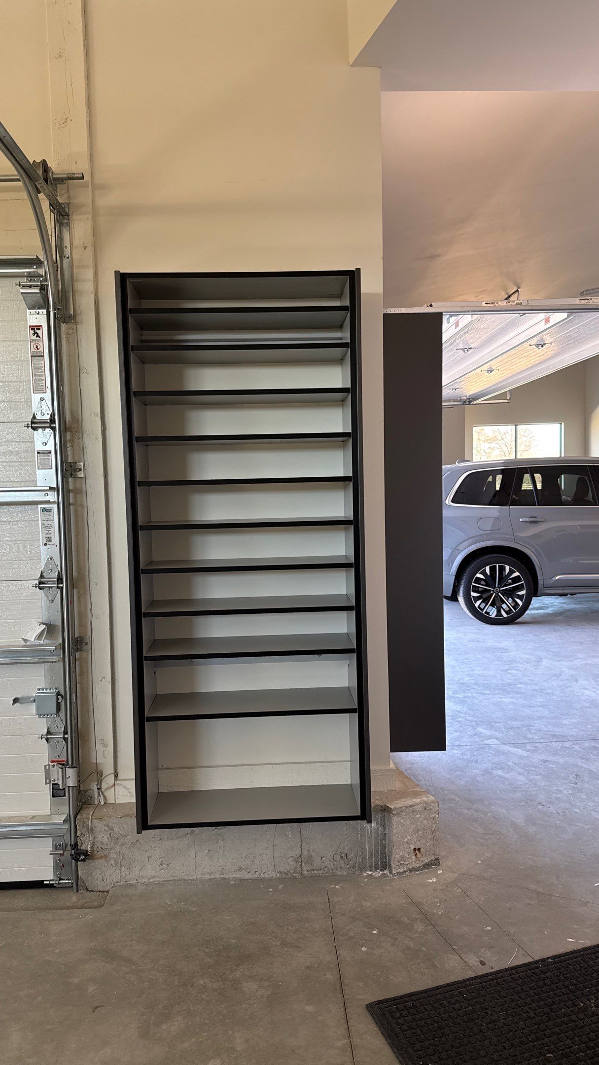 Shoe Storage Doesn't Always Have to Look Boring by Banner Garage