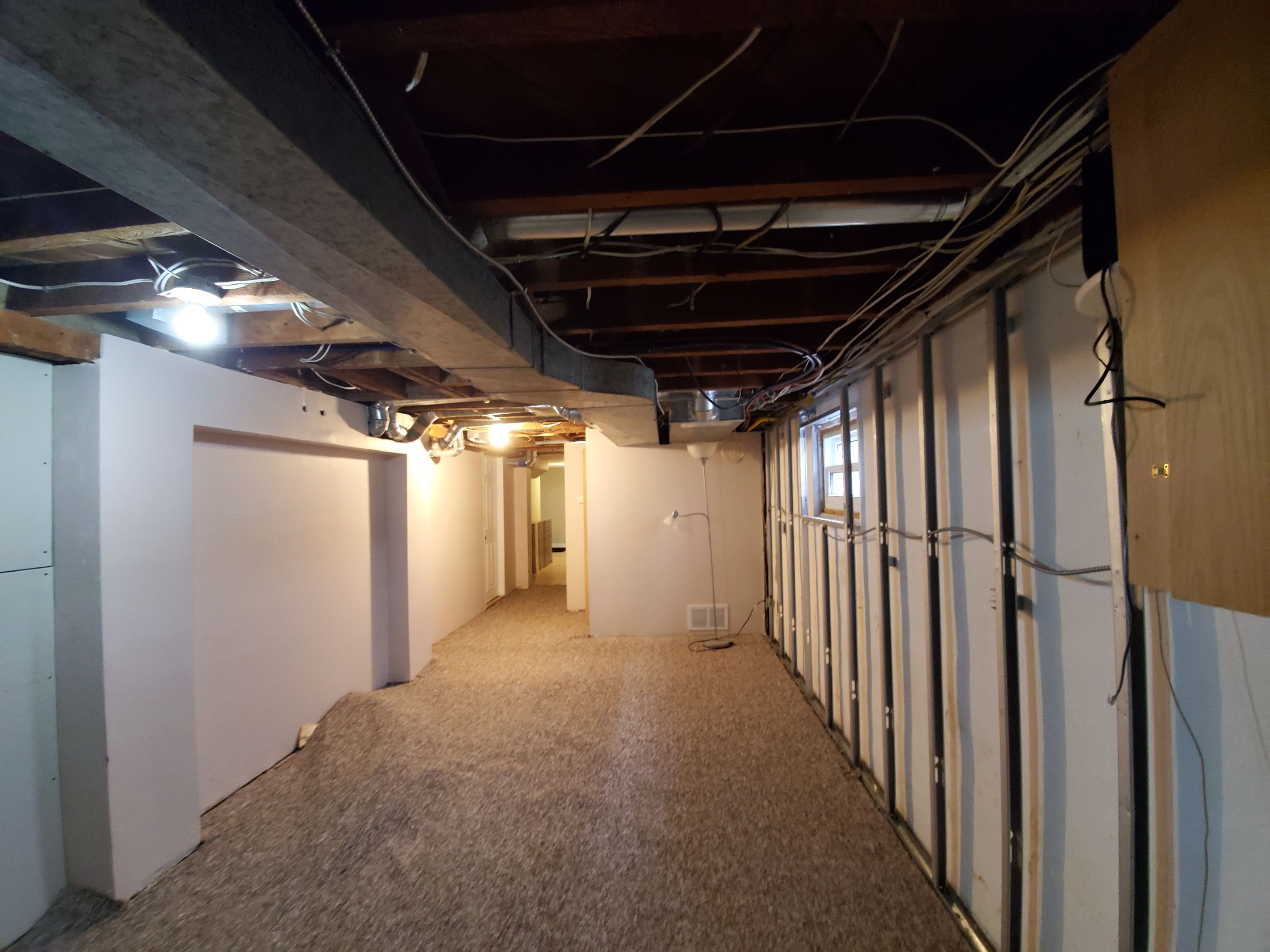 Basement Reno by Impact Construction Sudbury