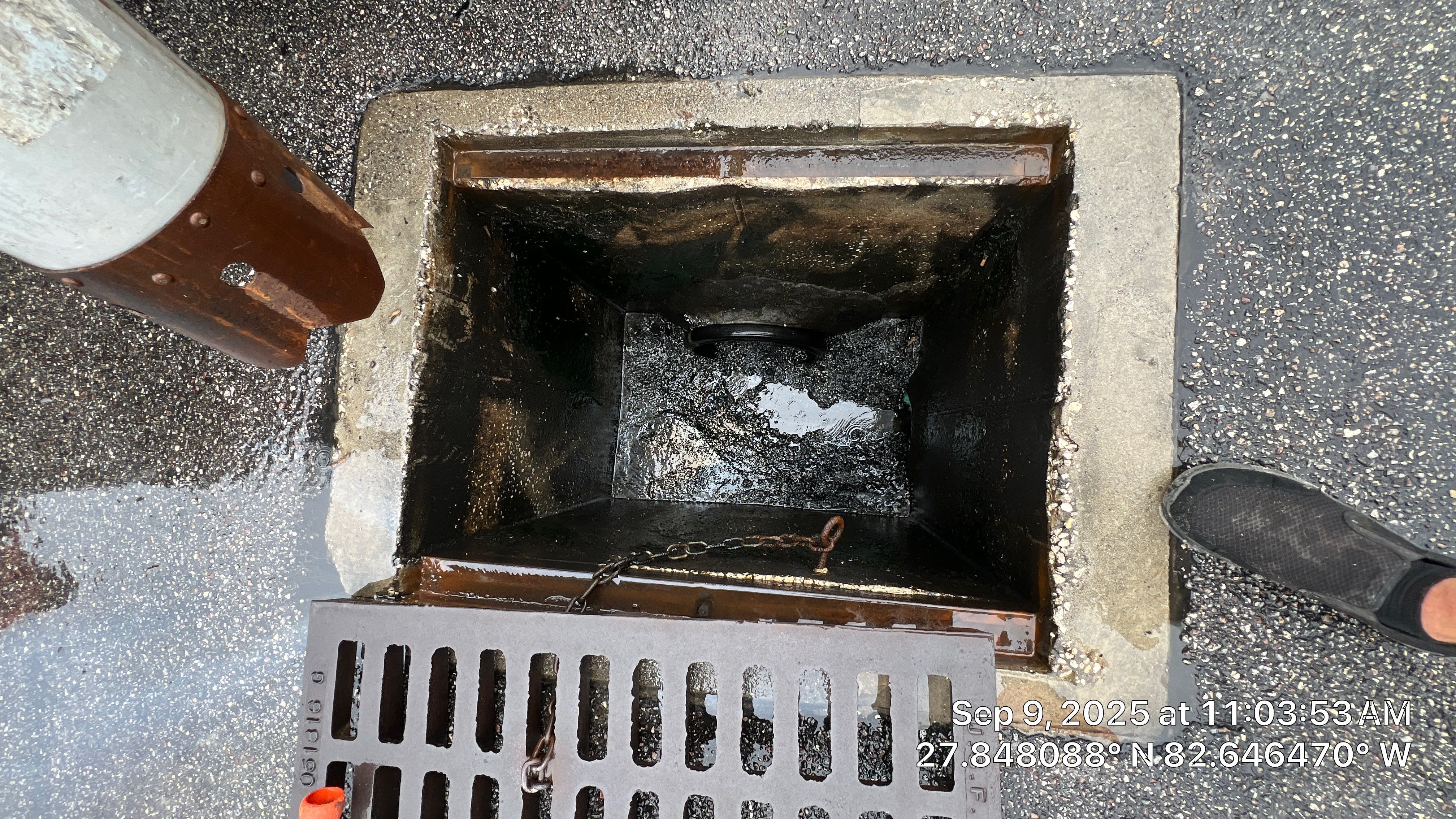 St. Petersburg 7-Eleven Stormwater System Cleaning by Don Mar, Inc. Storm Water Solutions