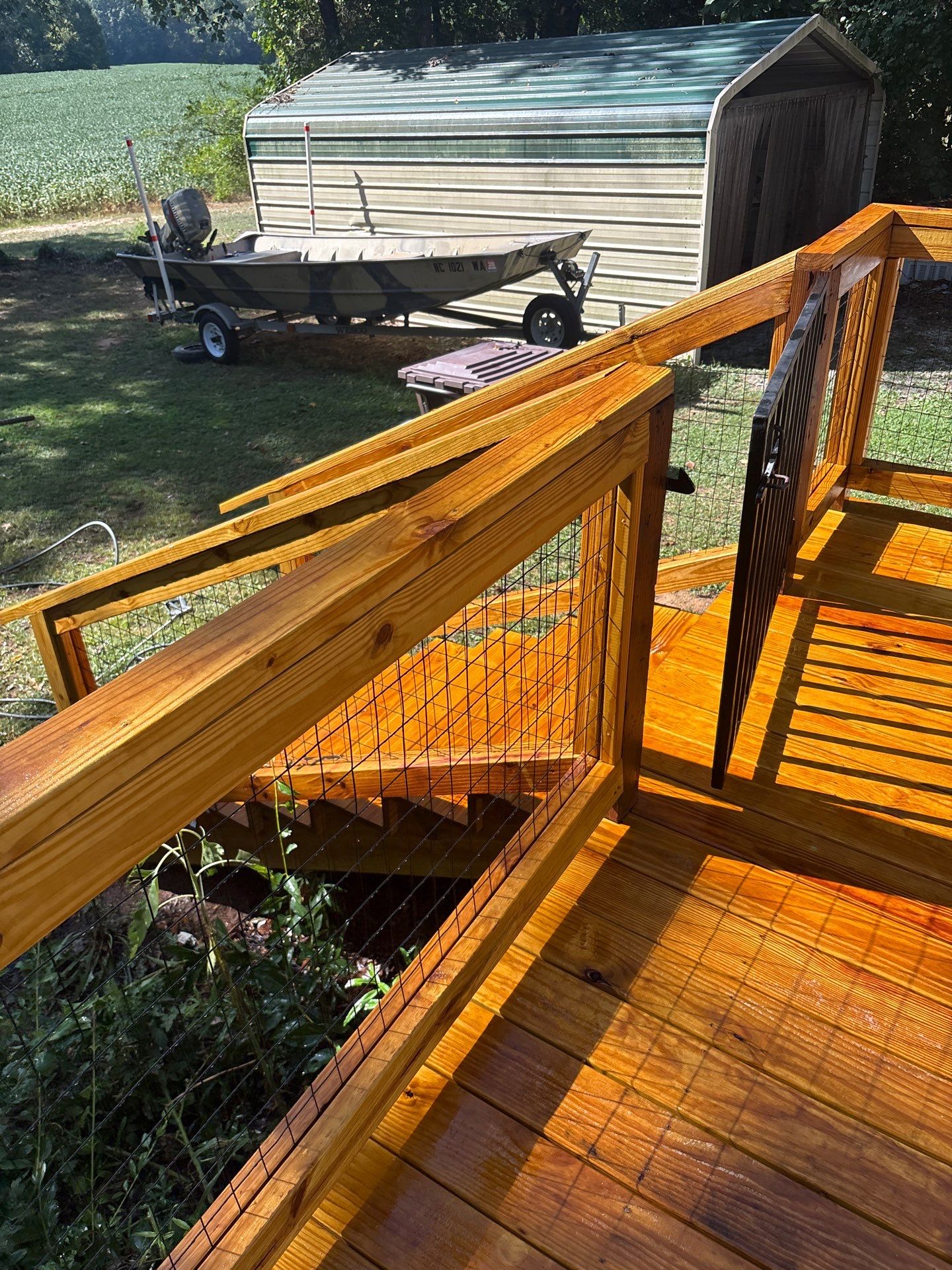 Deck using Wood Sealant by DuraSeal