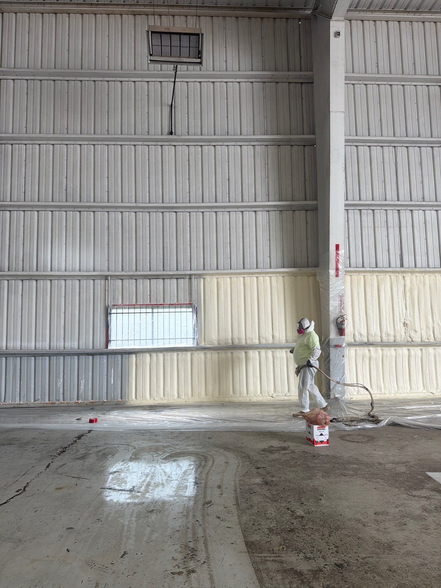 20,000 SF Airplane Hangar  by Apex Insulation Solutions
