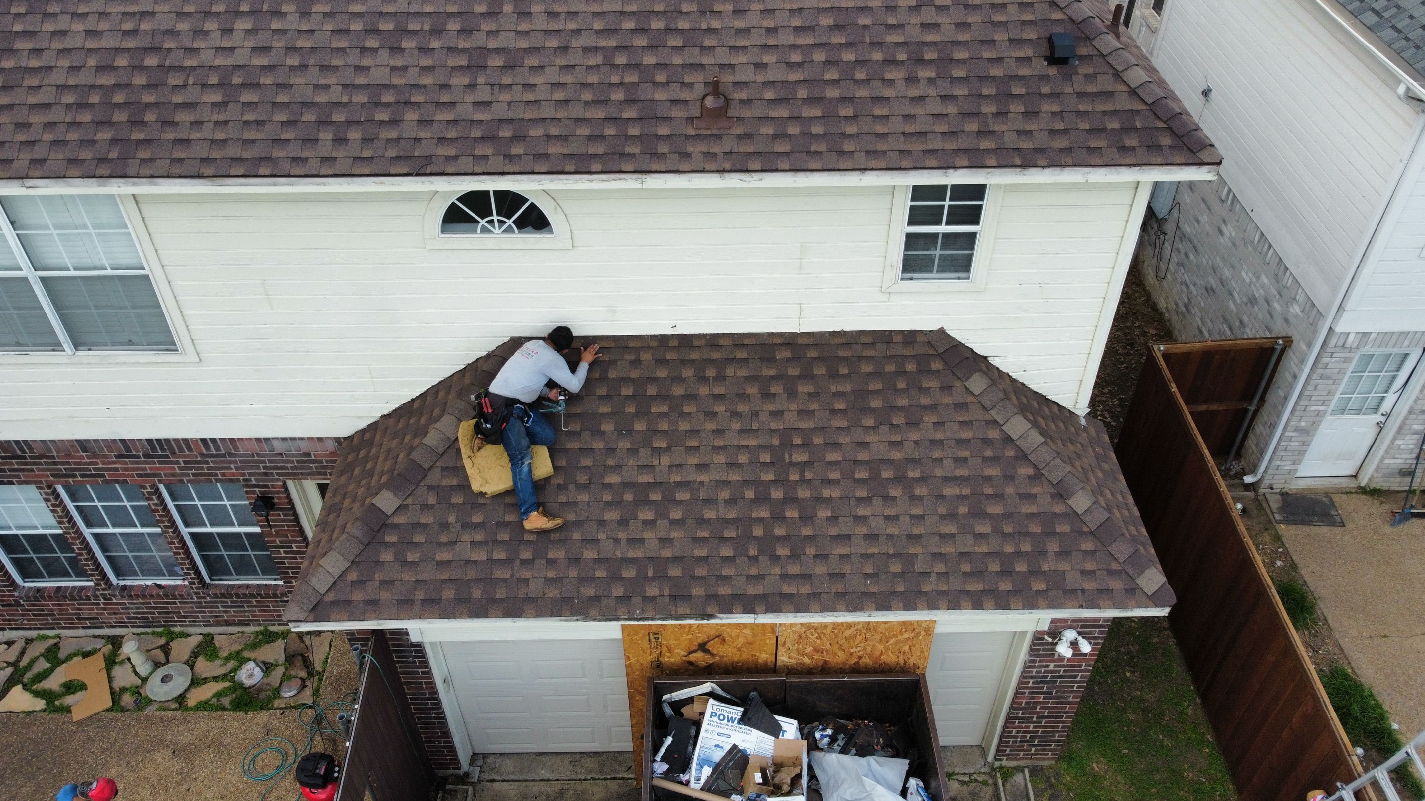 Project in Dallas by Zeus Exteriors
