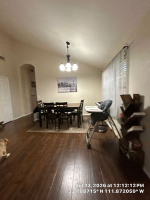 Dark Wood Laminate Flooring and Interior Renovation in Chandler