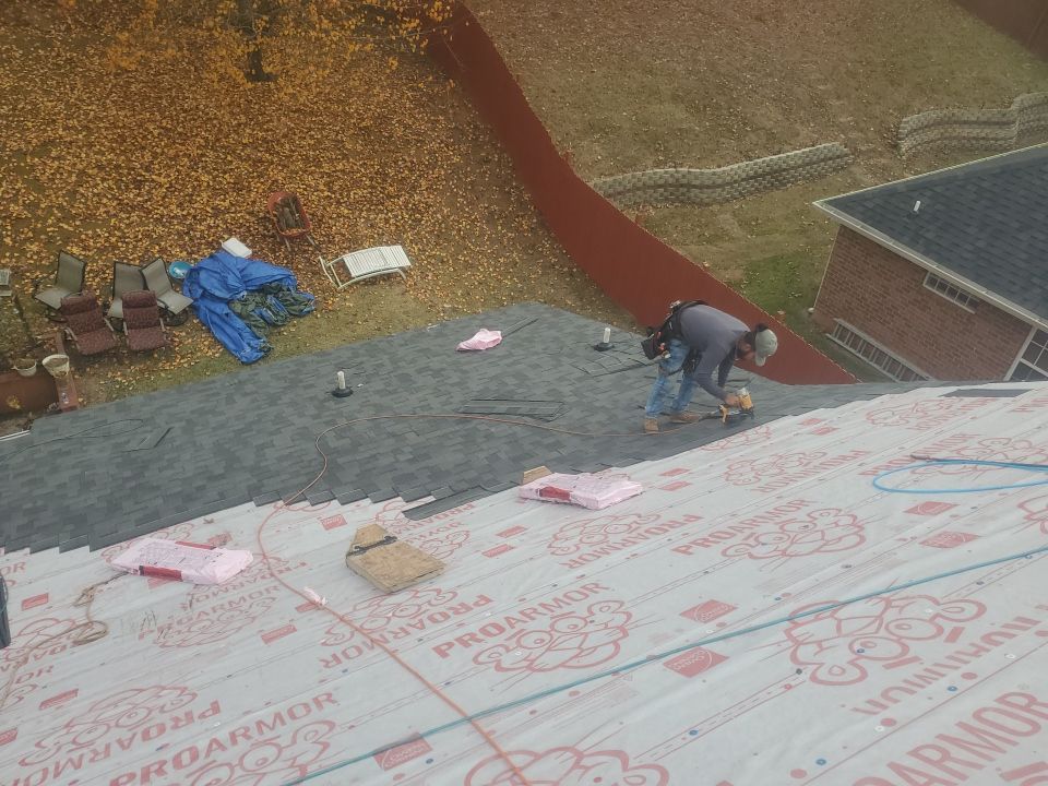 Residential Roofing Installation using Owens Corning by Inspector Roofing and Restoration