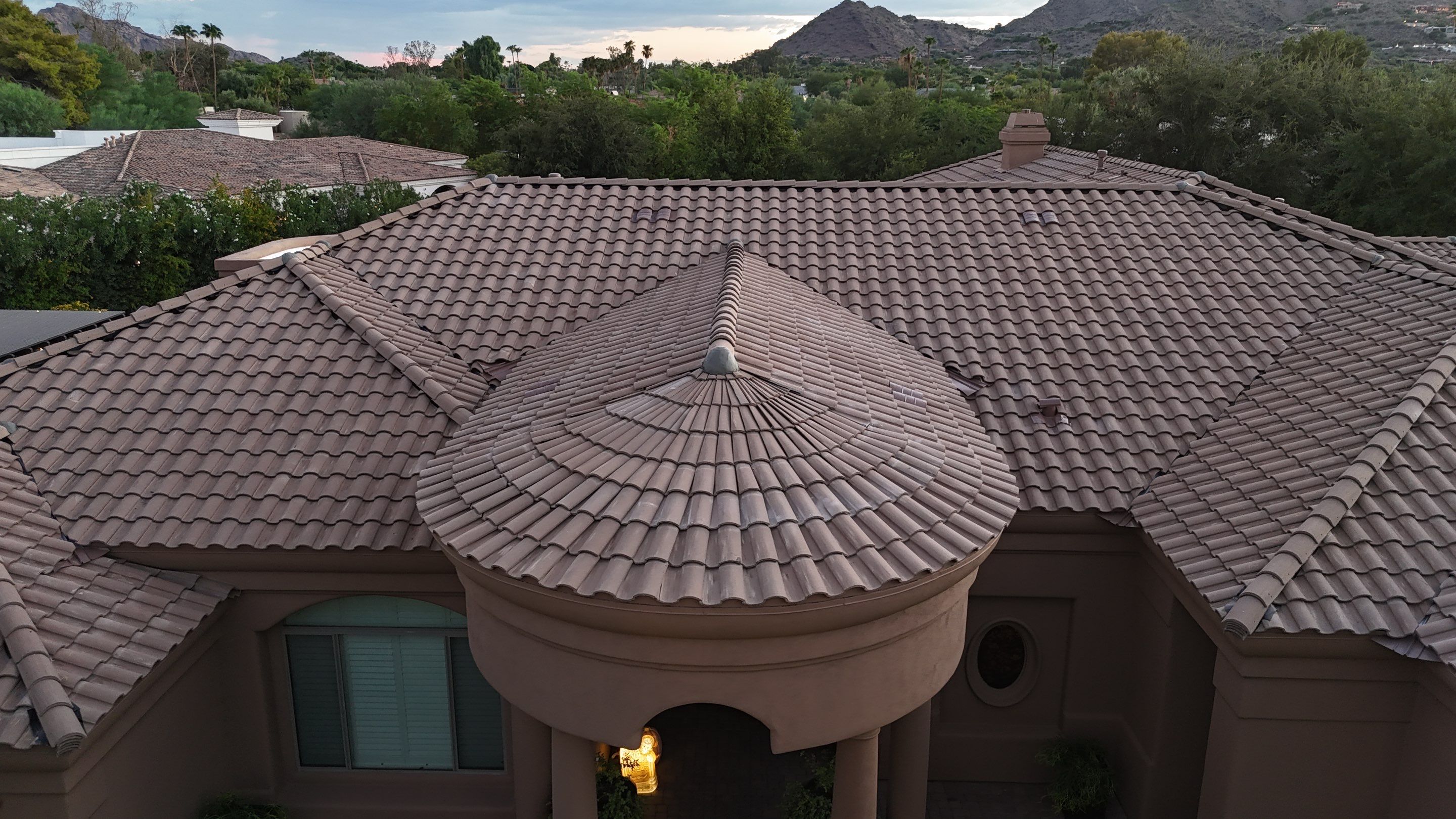 Project in Paradise Valley, AZ by Saint Roofing