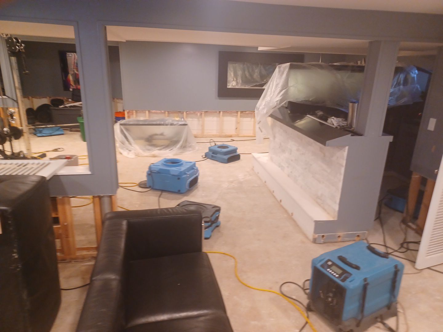 Project in Beverly Hills by EzDry Water Mitigation & Property Restoration