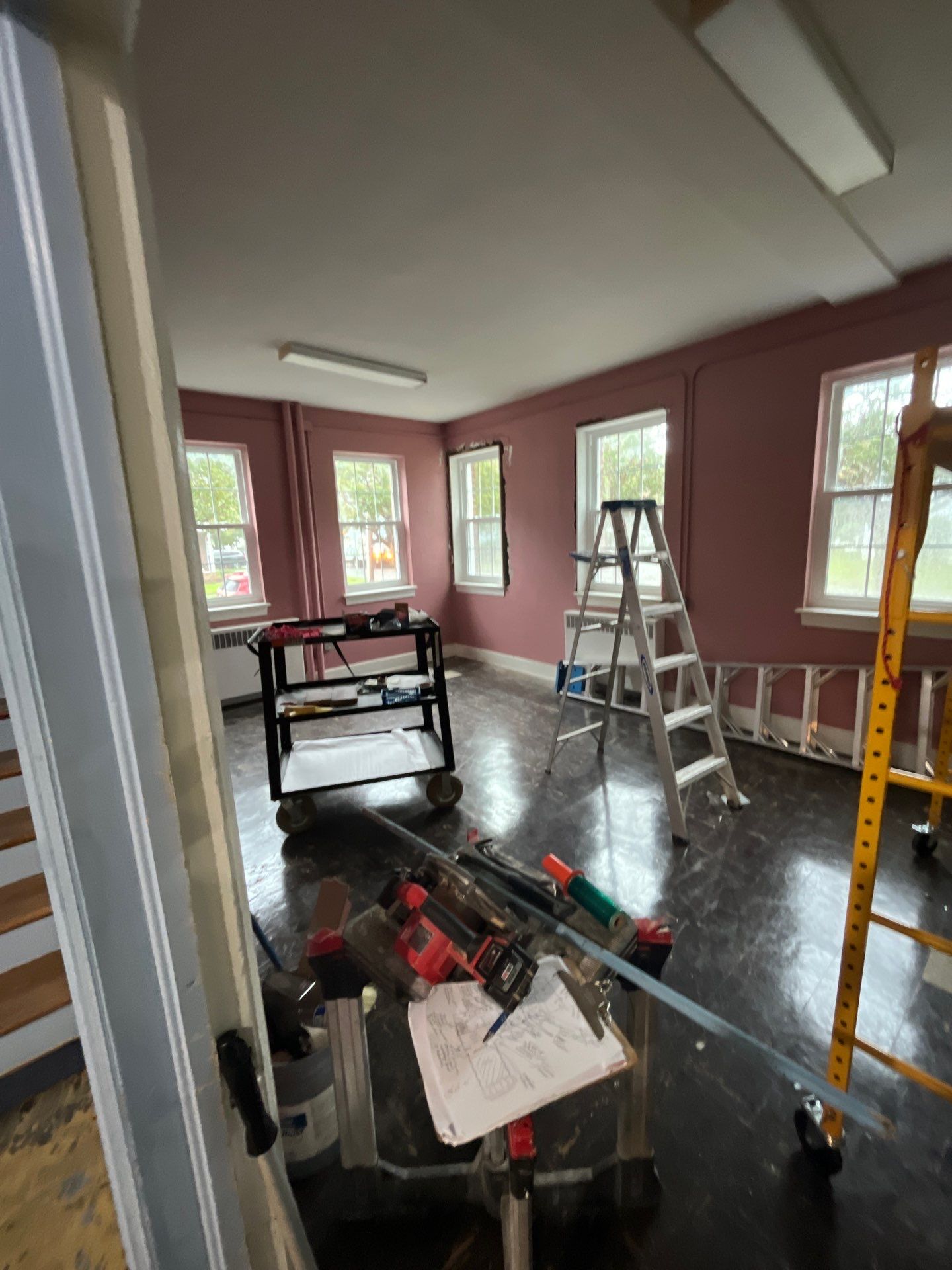 Full interior of church by AKK Painting LLC