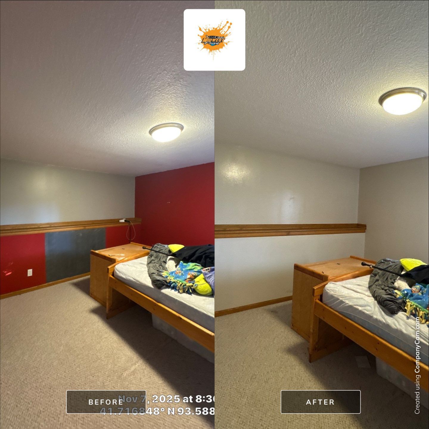 Residential Interior Repaint by Midwest Paint LLC