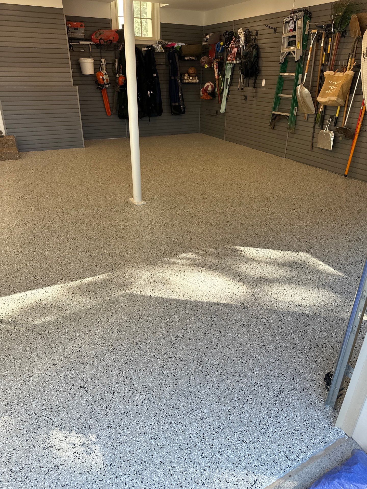 Garage Floor Coating using Cabin Fever by My Garage Floor Guys
