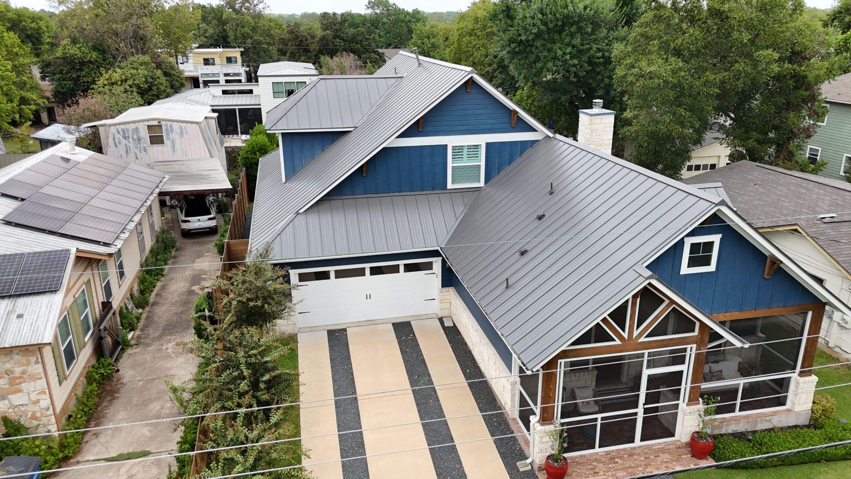 Charcoal Grey - L&A Metals LLC Type FF100, Hidden fastener/Standing Seam by RoofsOnly.com