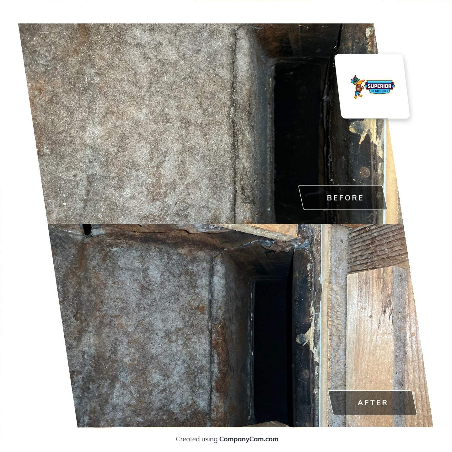 Air Duct Cleaning With a Vacuum Truck in Rochester, PA by Superior Air Duct Cleaning