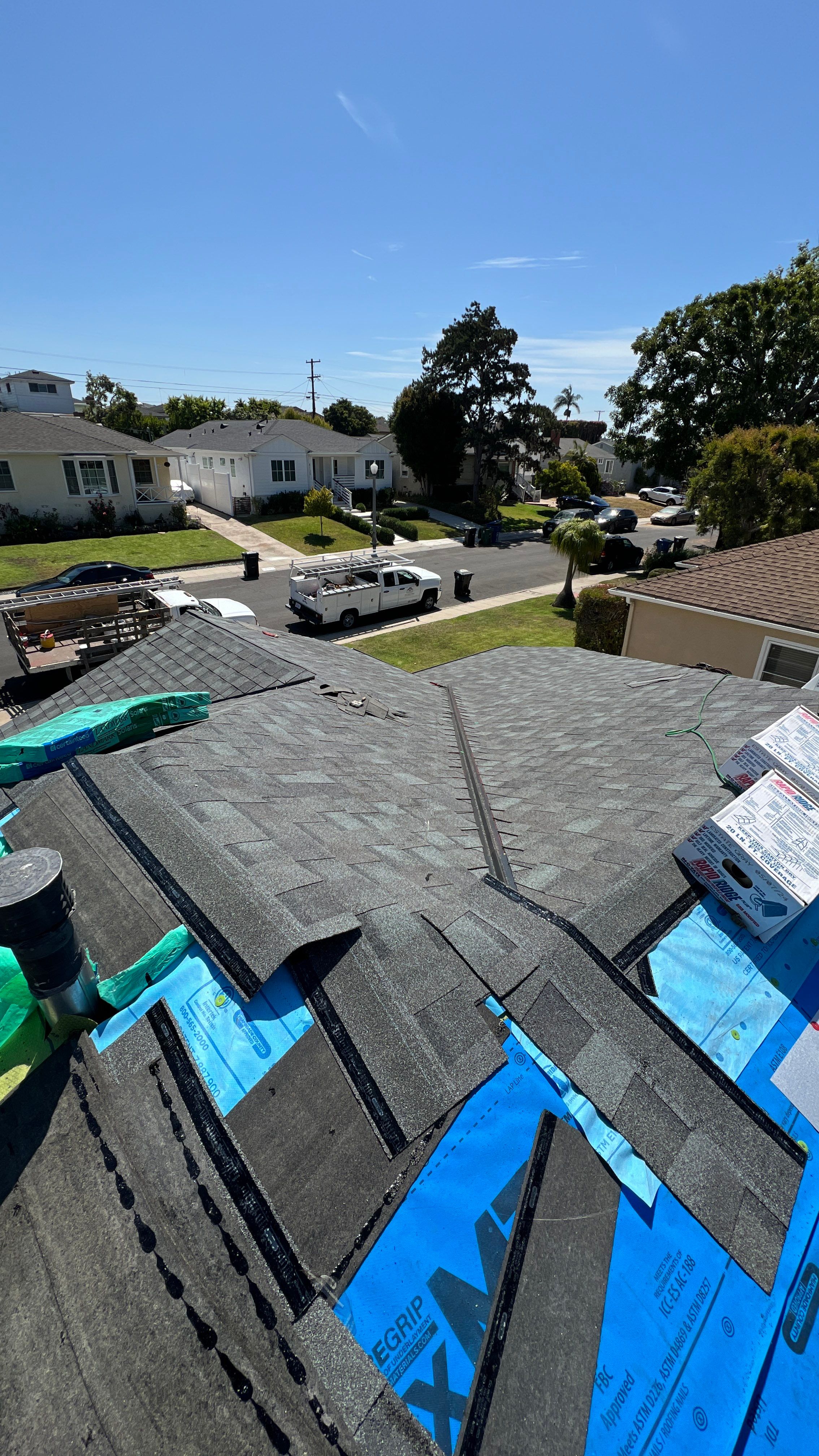 Residential Roofing Installation using Shingles by Hull Brothers Roofing