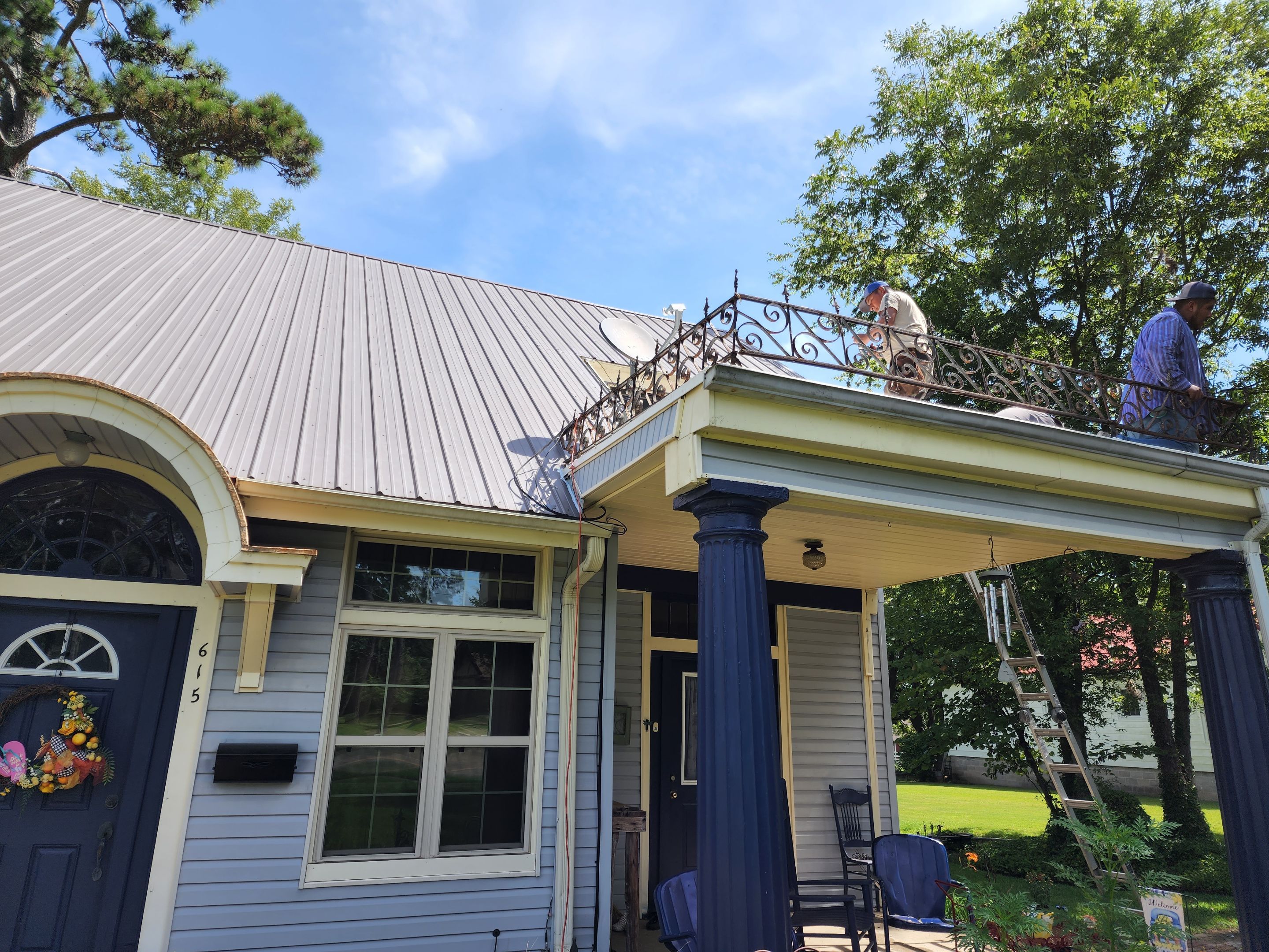 Residential PVC Installation in Prescott, Arkansas by Hostetler Roofing