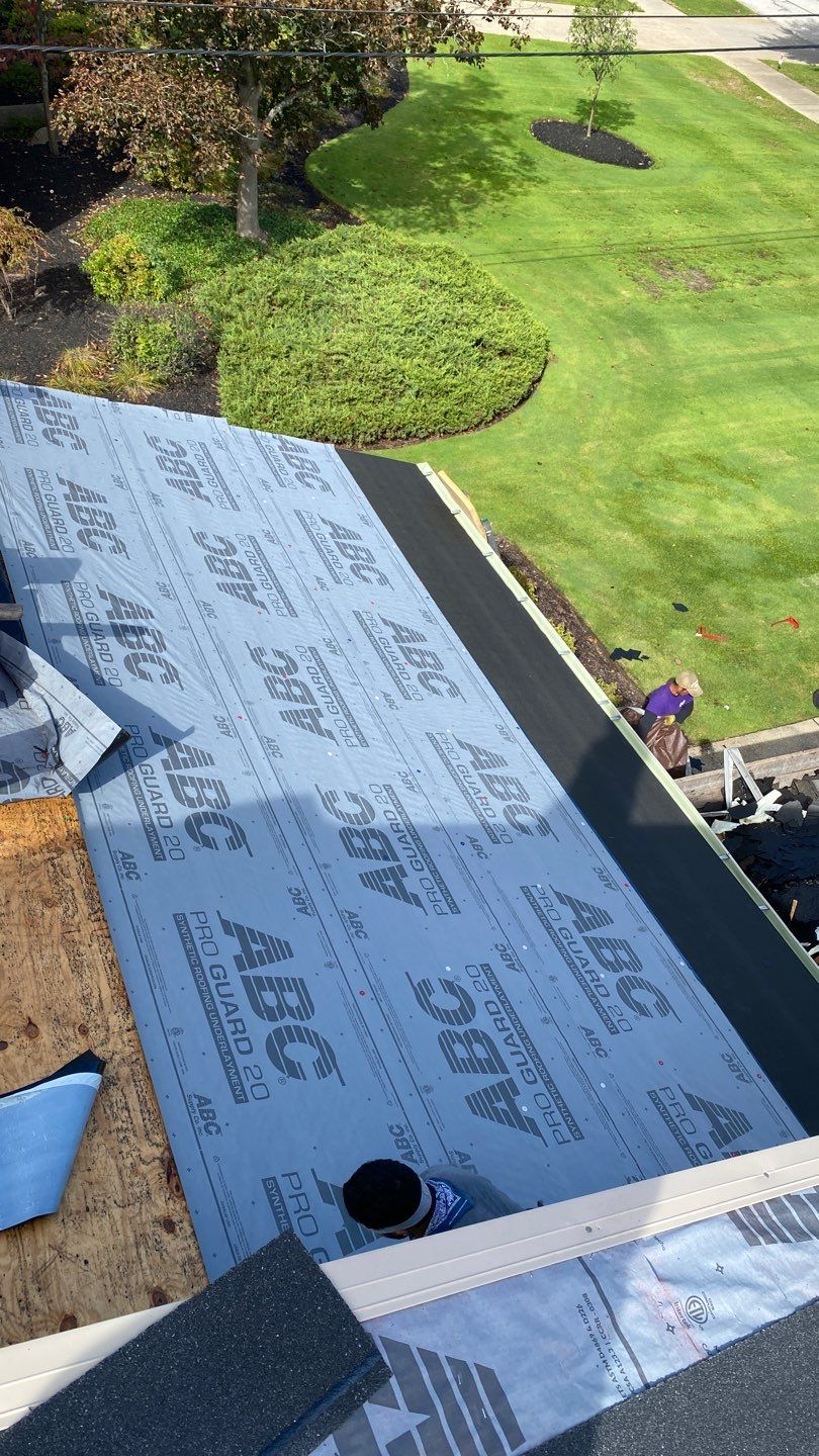 Residential Roofing Installation using Owens Corning Duration Driftwood by Absolute Roofing and Construction