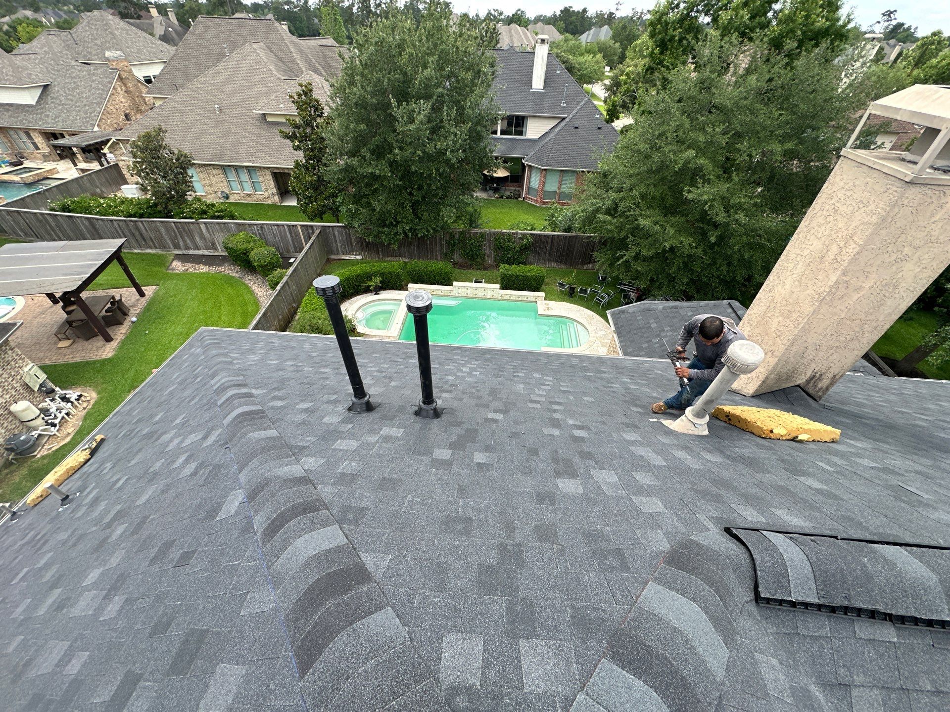 Project in Spring by Motion Roofing