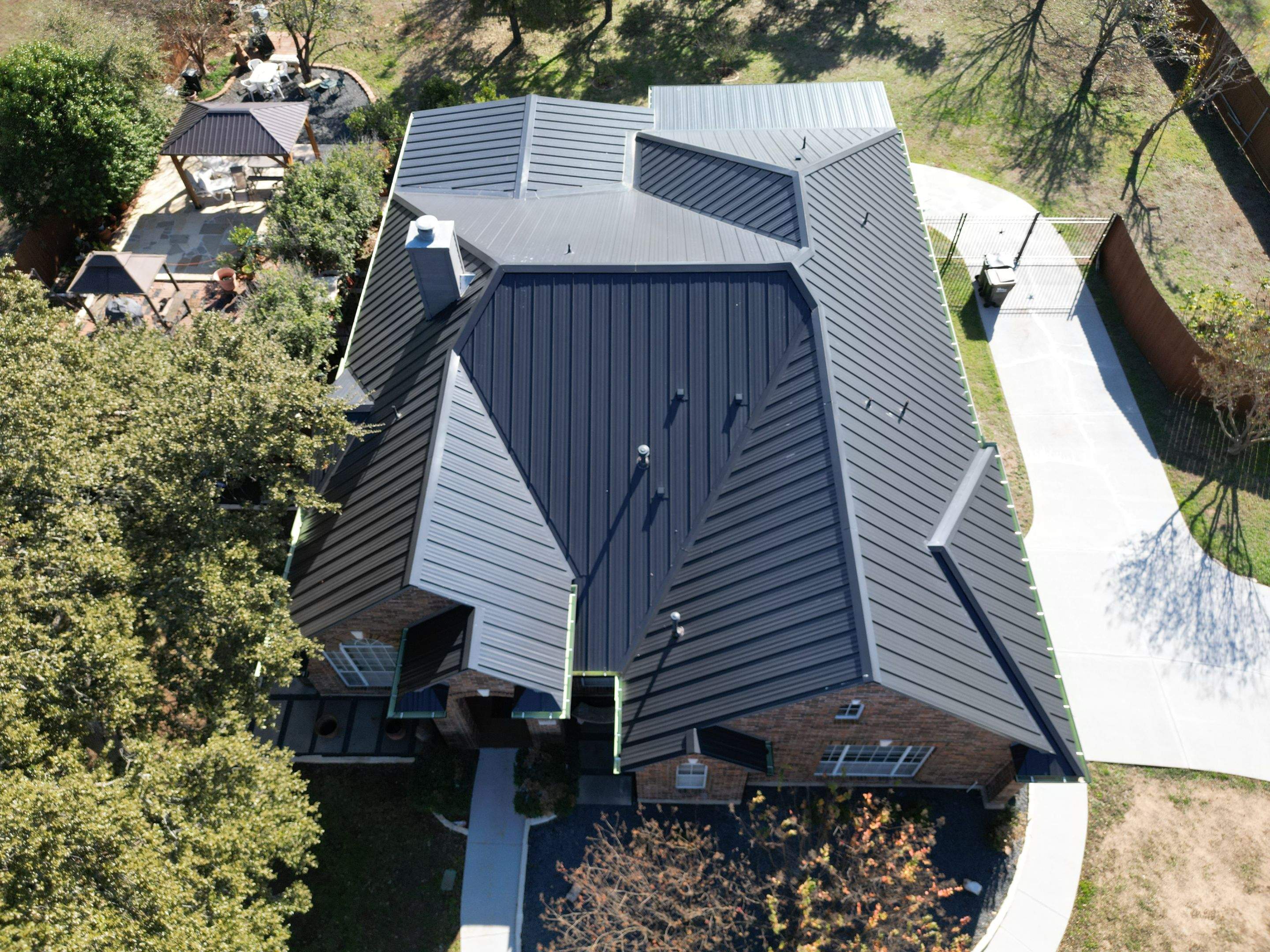 Matte Black - L&A Metals Class 4 UL 2218 Standing Seam Metal by RoofsOnly.com