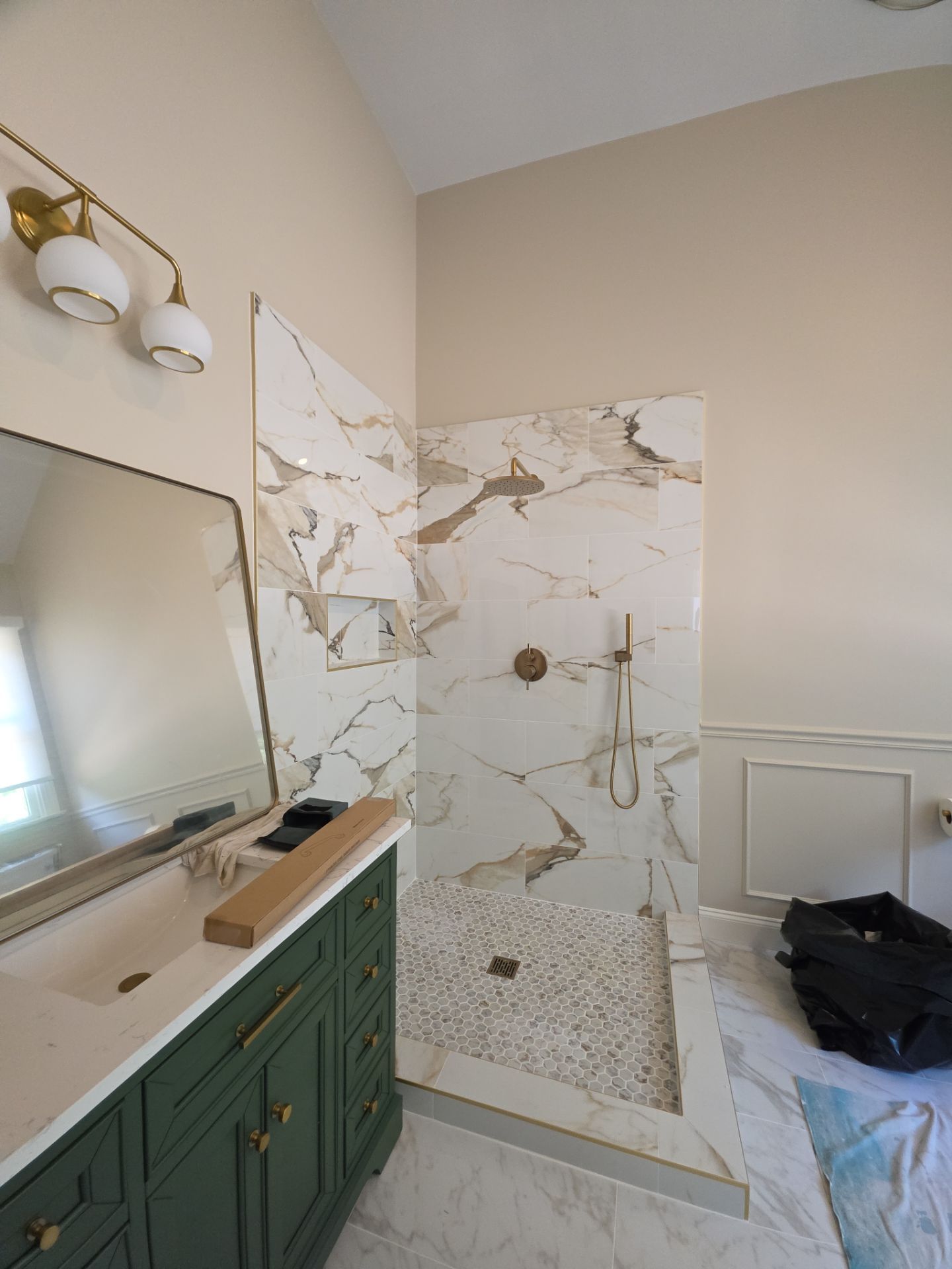 North Raleigh Retreat: A Water-Damaged Bath Reimagined by Elite Remodeling and Design LLC