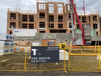 Commercial Roofing Installation using IKO 2ply sbs