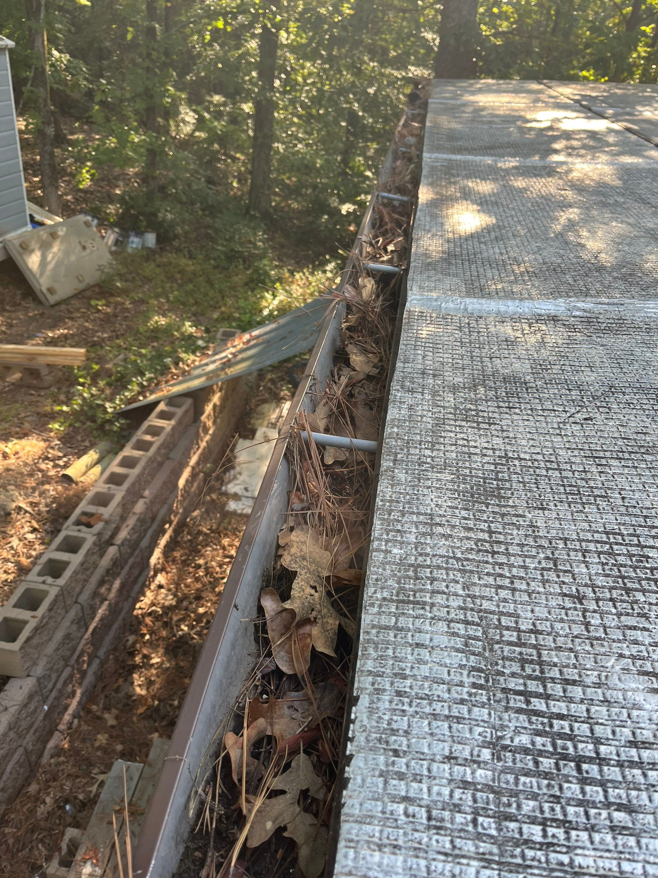 Standing Seam Metal Roof and Gutter Installation in Hot Springs by Temple Roofing and Exteriors