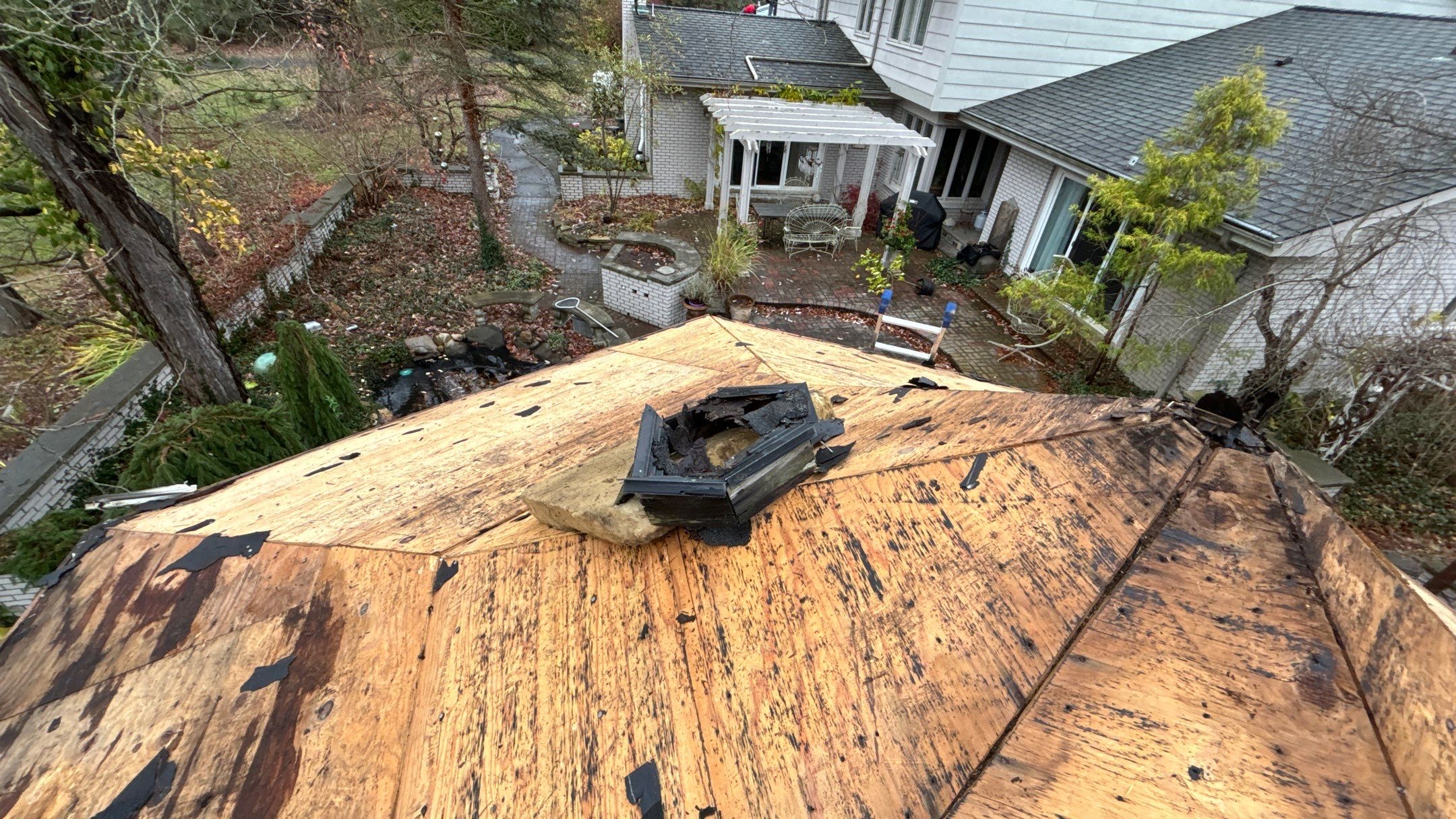 Roof Replacement using Certainteed HD Moire Black by 180 Contractors