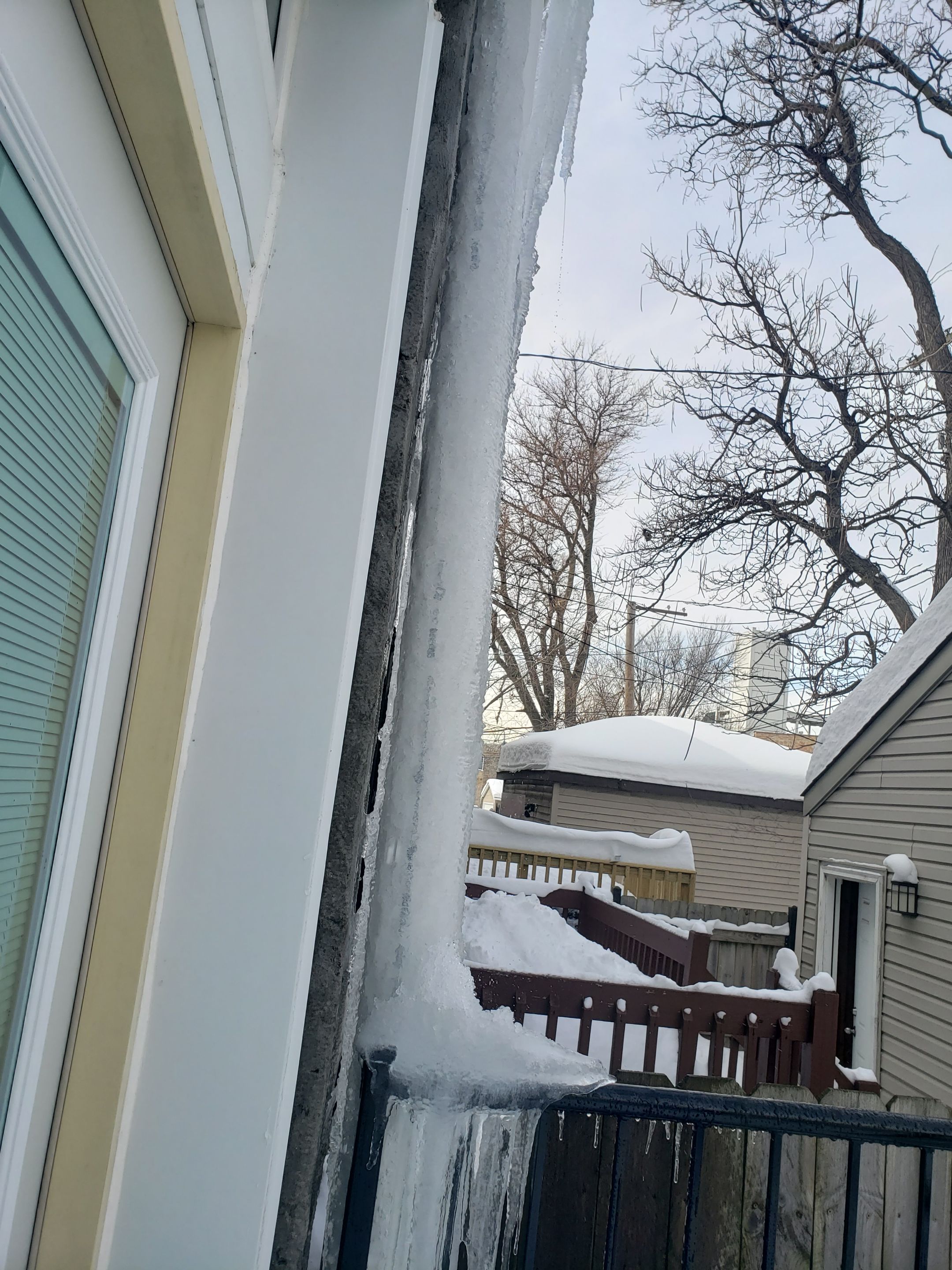 Results of an Ice Dam by Chicagoland Water Medics