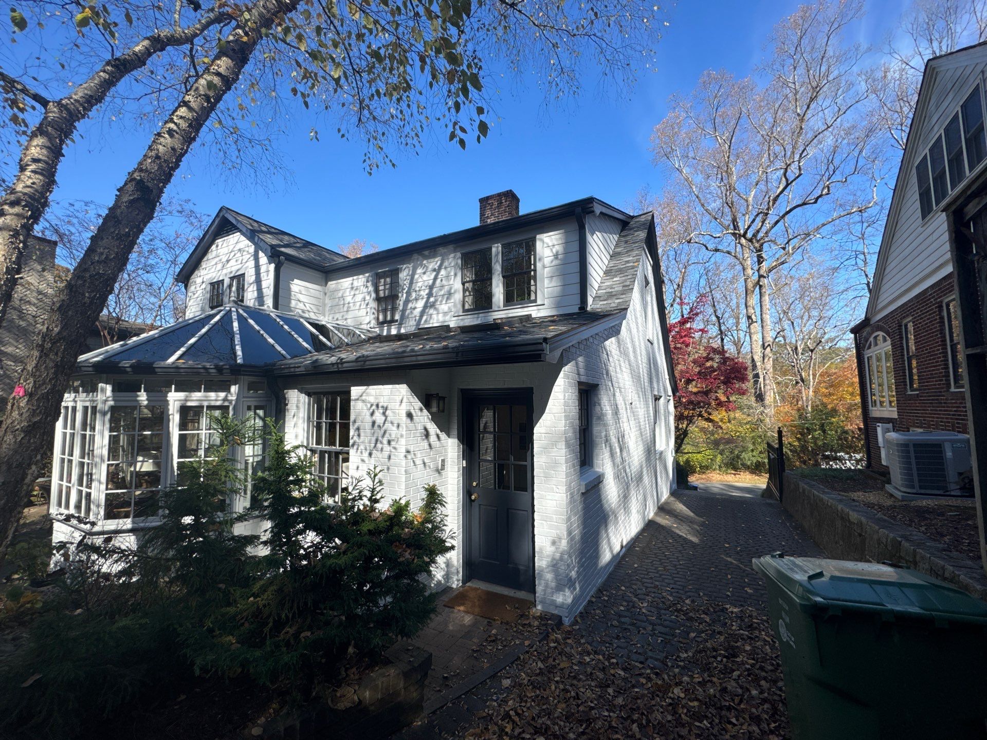Full Exterior Painting and Trim Refinement for Atlanta Brick Residence by Swift Home Renovations