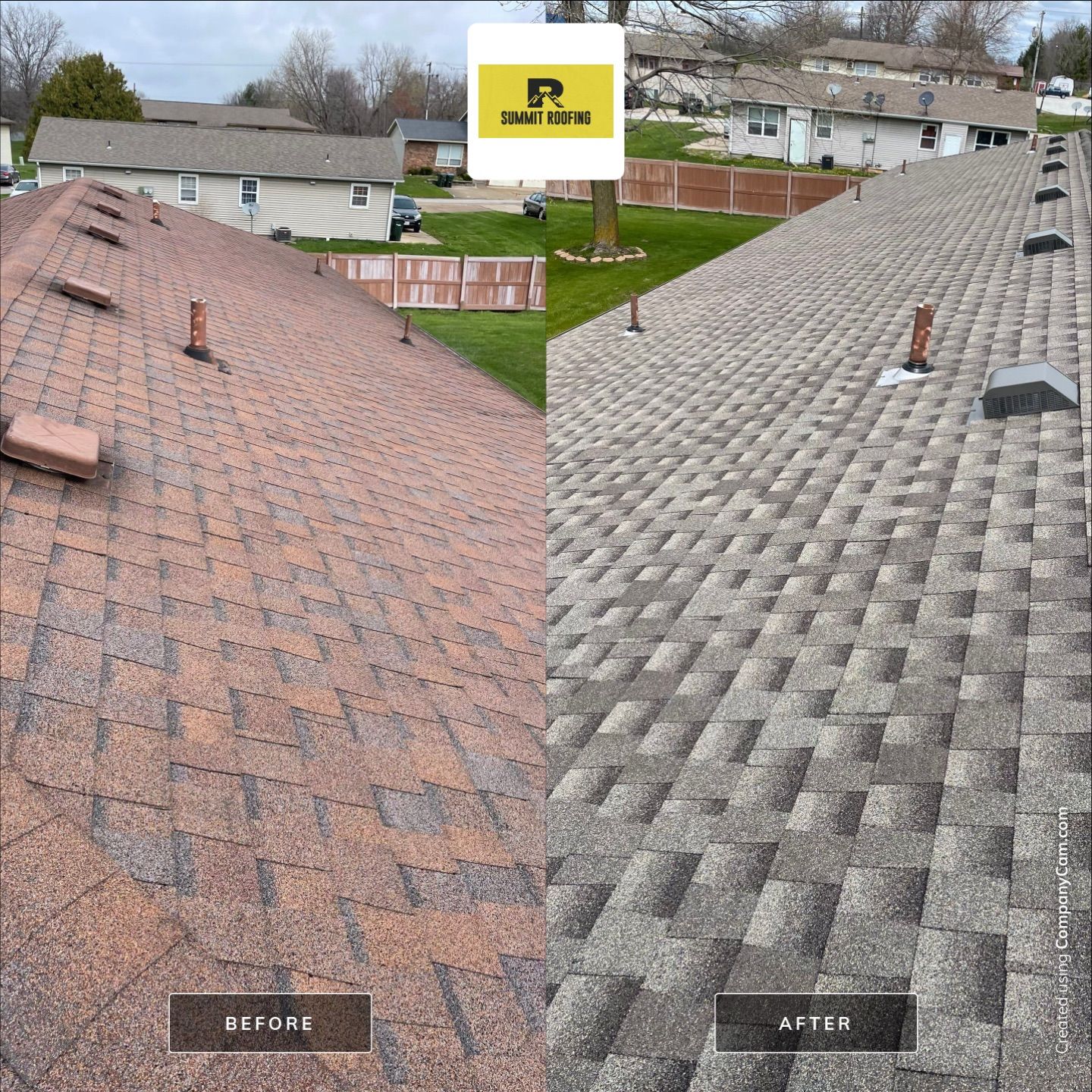 Multi-Building Roof Replacement  by Summit Roofing