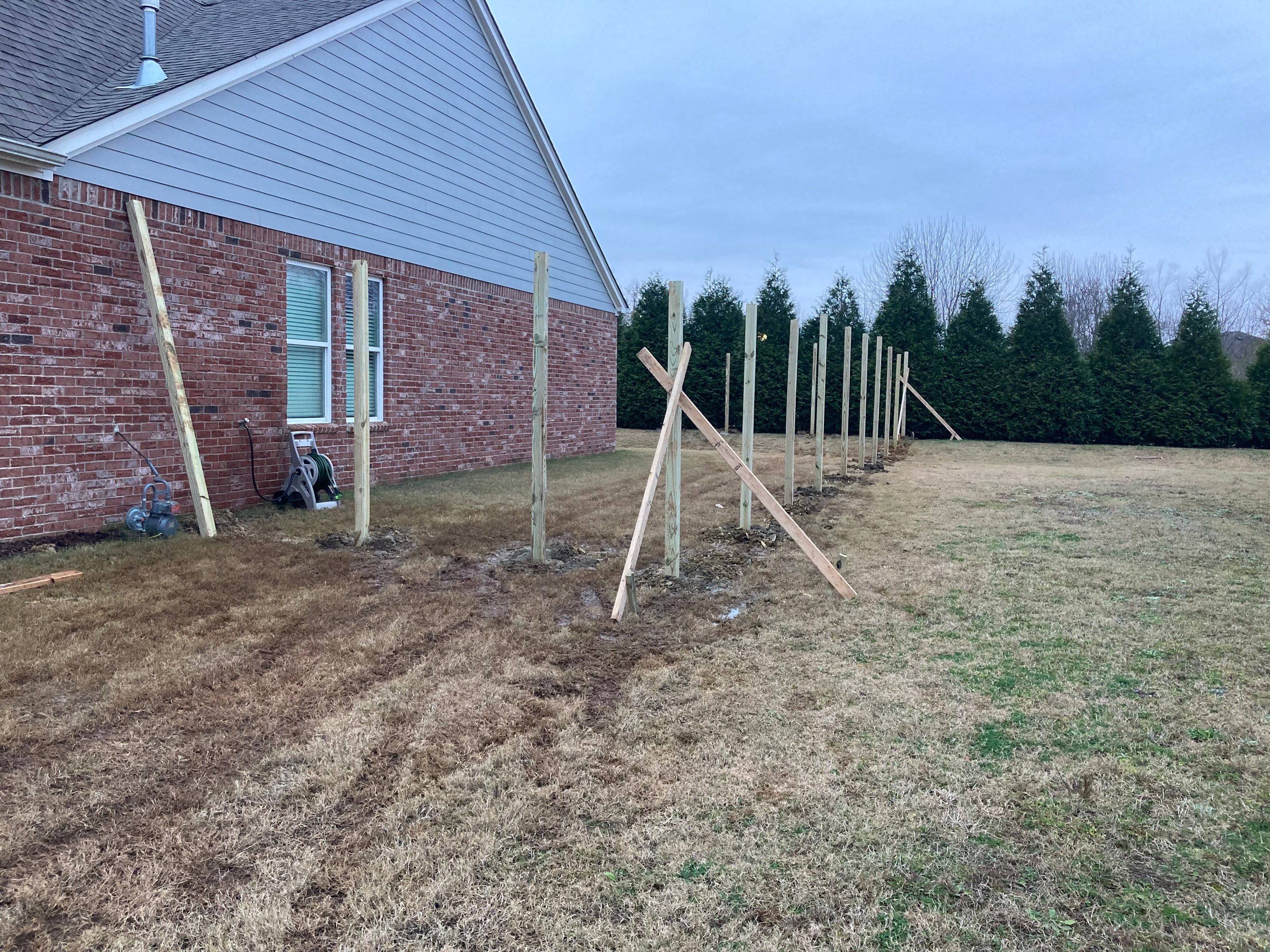 Tannehill Privacy Fence by Pillar and Pine