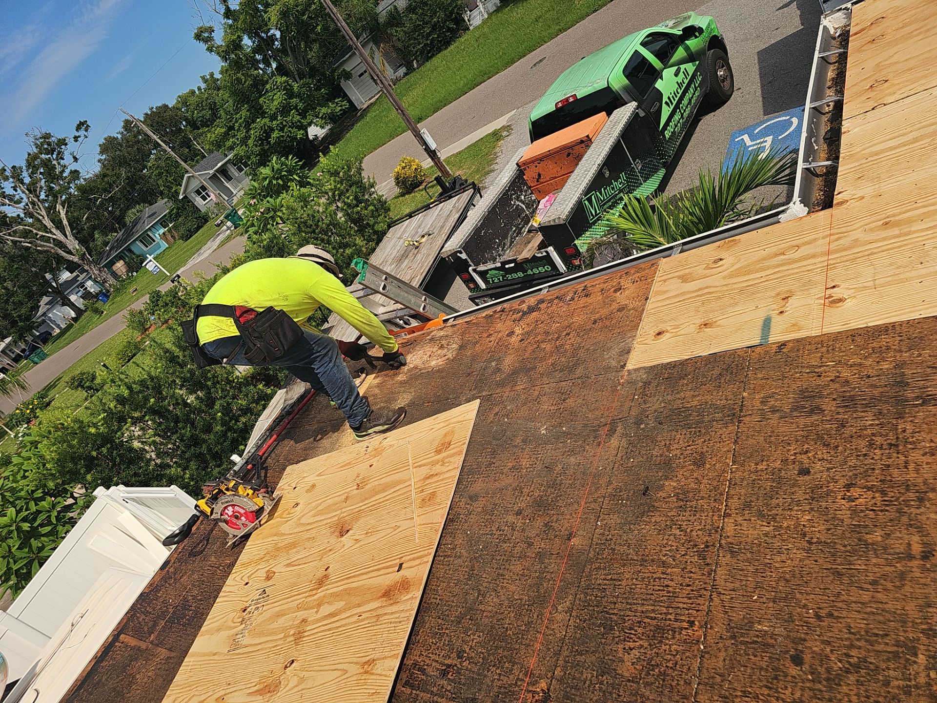 Project in St. Petersburg 33708 by Mitchell Roofing Company LLC 
