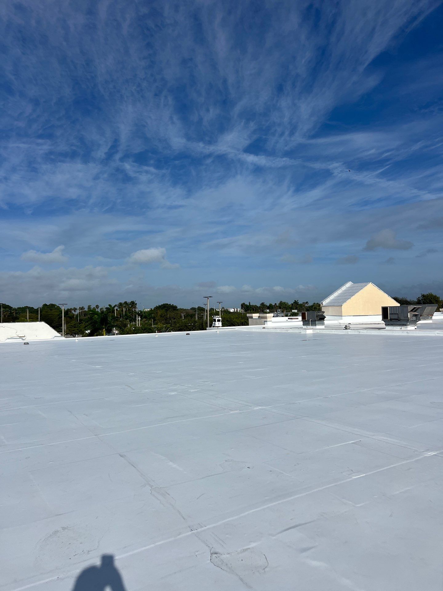 Commercial Re-Roof using GAF TPO by First Due Roofing