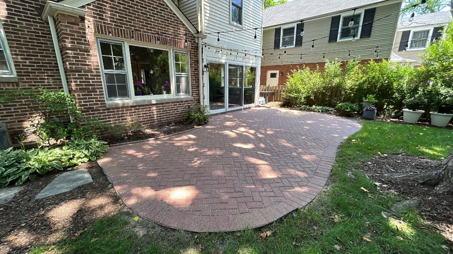 brick paver repair, clean and seal using Surebond SB-1300 by Northern Power Washing LLC.
