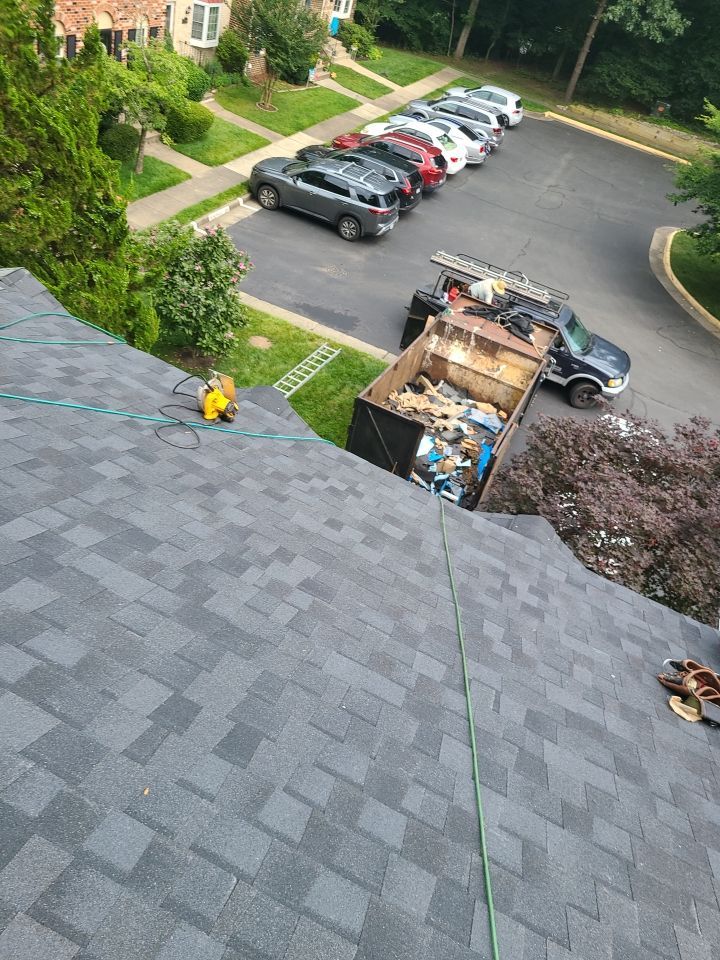 Reston: CertainTeed Landmark Pro Architectural Shingles in Max Def Moire Black by RM Banning, Inc.