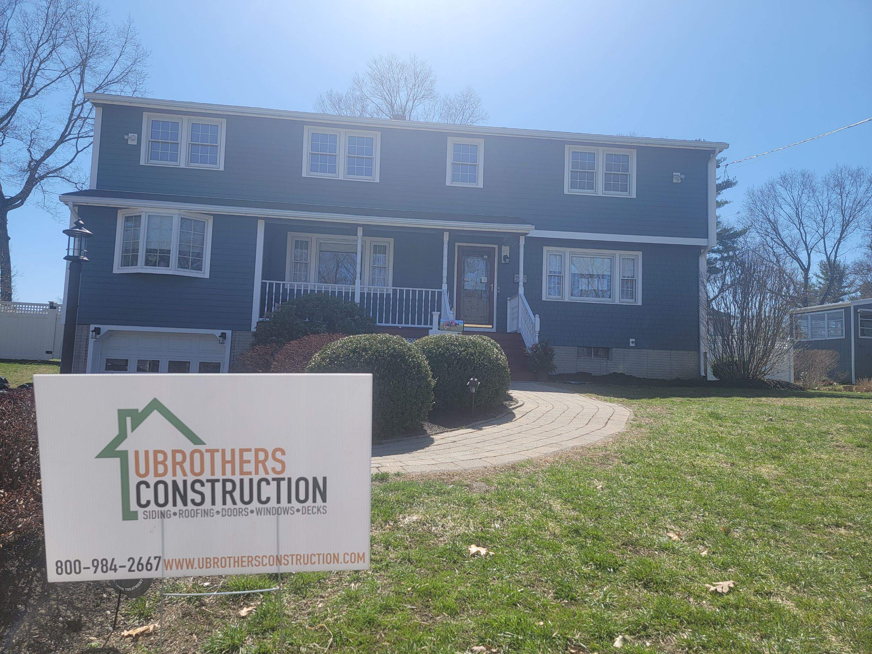 Siding Installation using James Hardie by UBrothers Construction