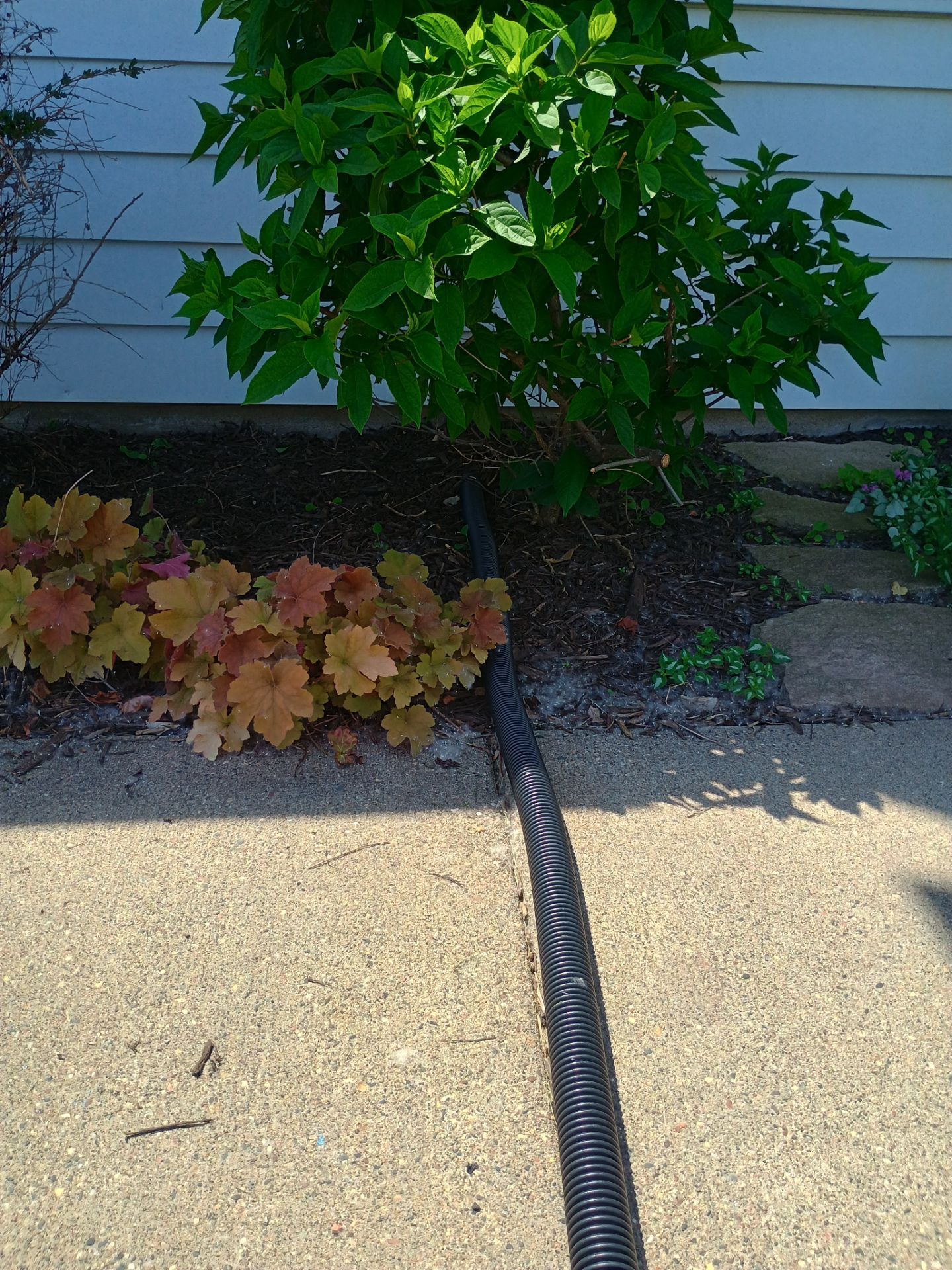 Interior Drain Tile & Buried Discharge in St. Anthony, MN by Waterproofing Northeast